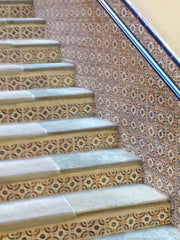 Mexican Tile Staircase