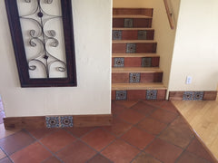 Mexican Tile Staircase