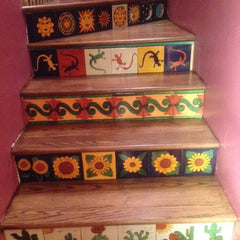 Mexican Tile Staircase