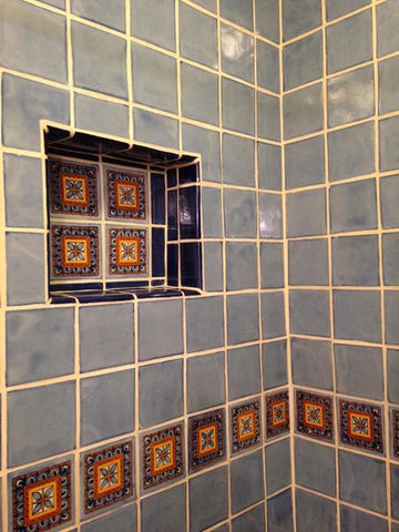 Mexican Tile Designs Bathroom Gallery