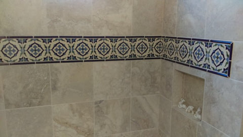 Mexican Tile Designs Bathroom Gallery