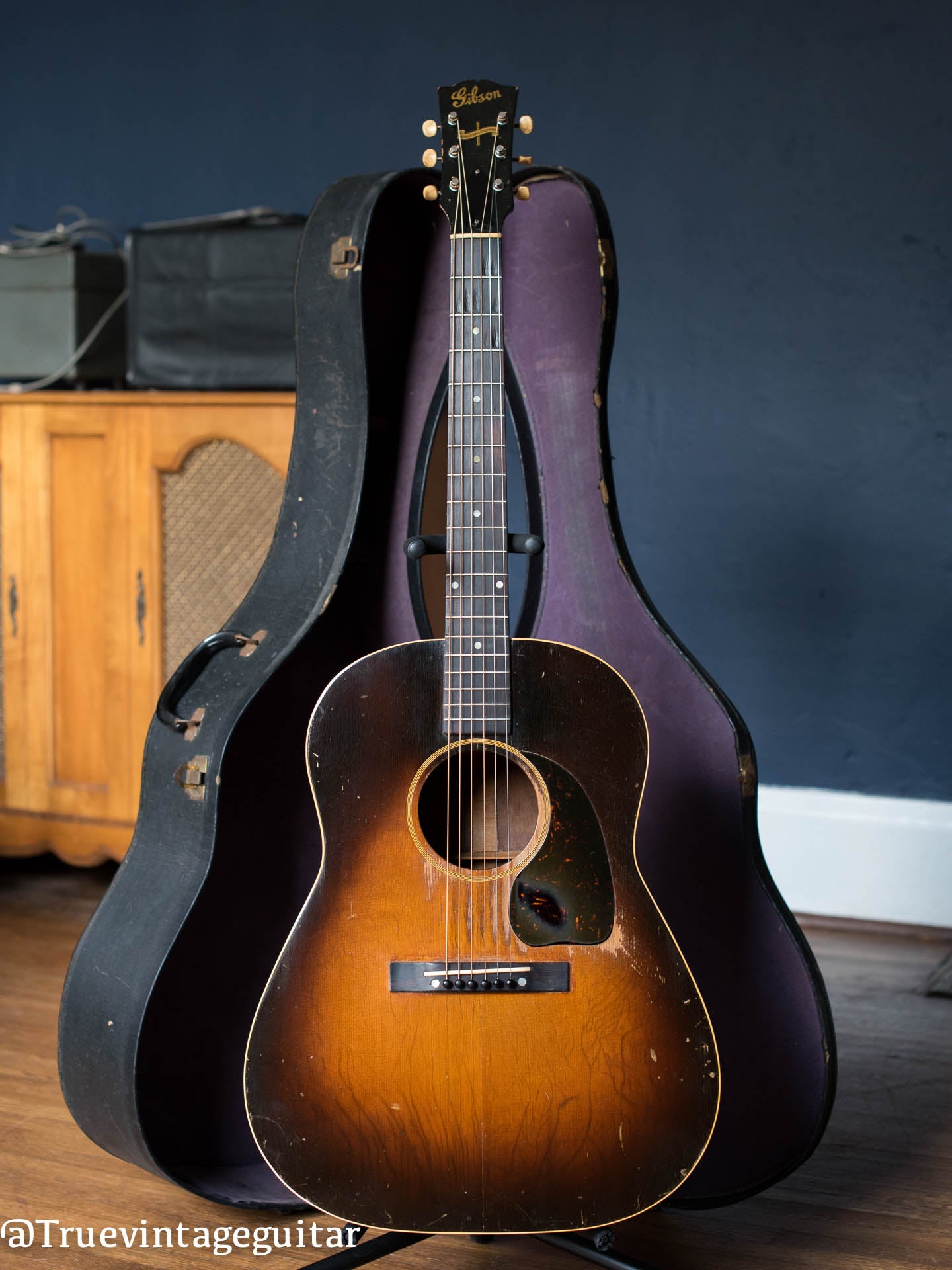 Vintage 1943 Gibson J-45 Only A Gibson Is Good Enough
