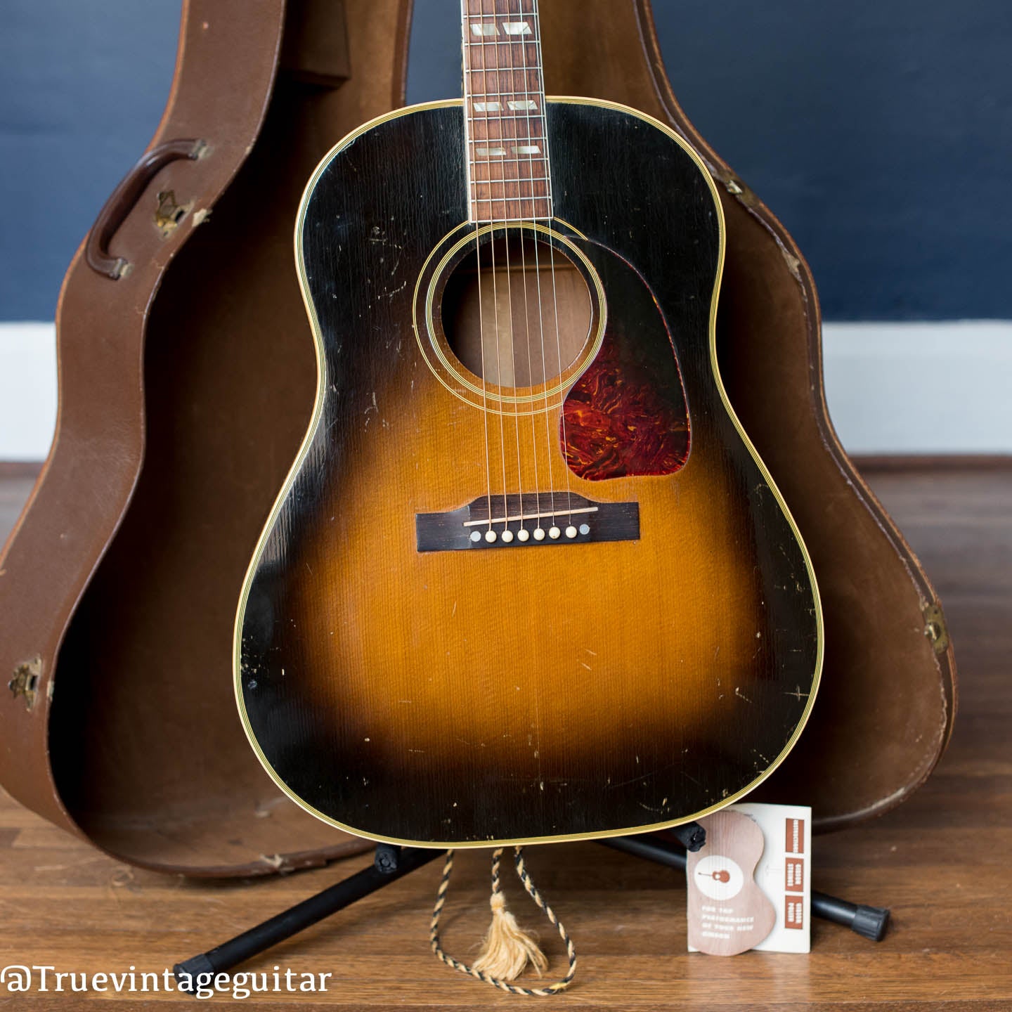 Vintage 1951 Gibson SJ acoustic guitar