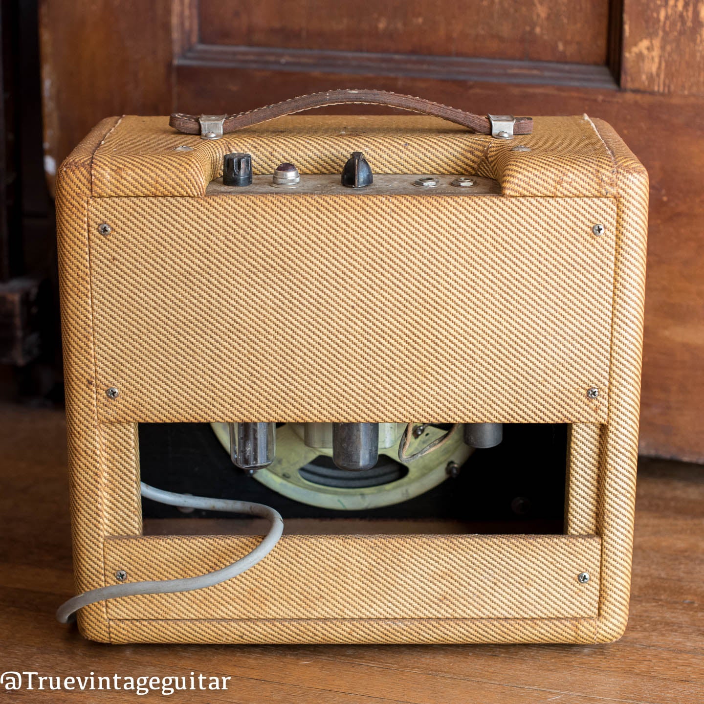 1957 Fender Champ Amp Tweed, back