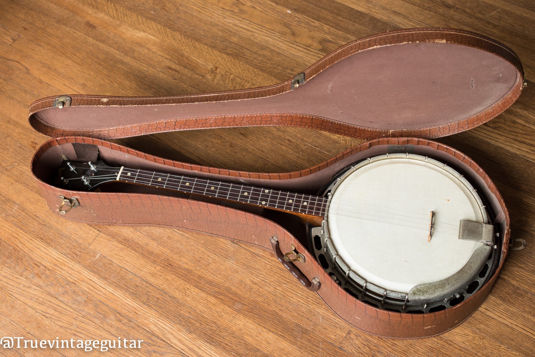 Vintage 1957 Gibson TB-100 tenor banjo
