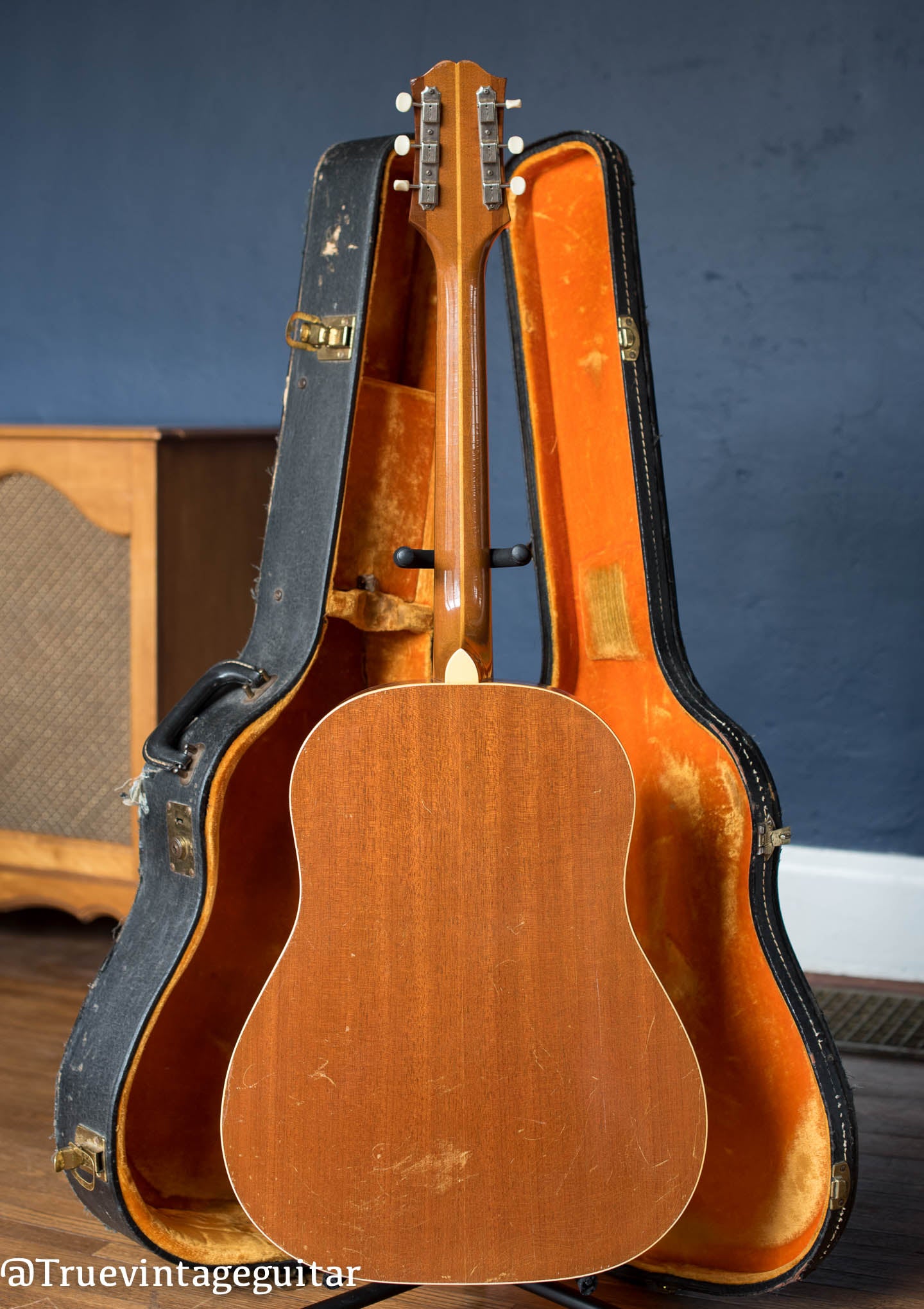 Vintage Epiphone acoustic guitar 1950s Texan Mahogany