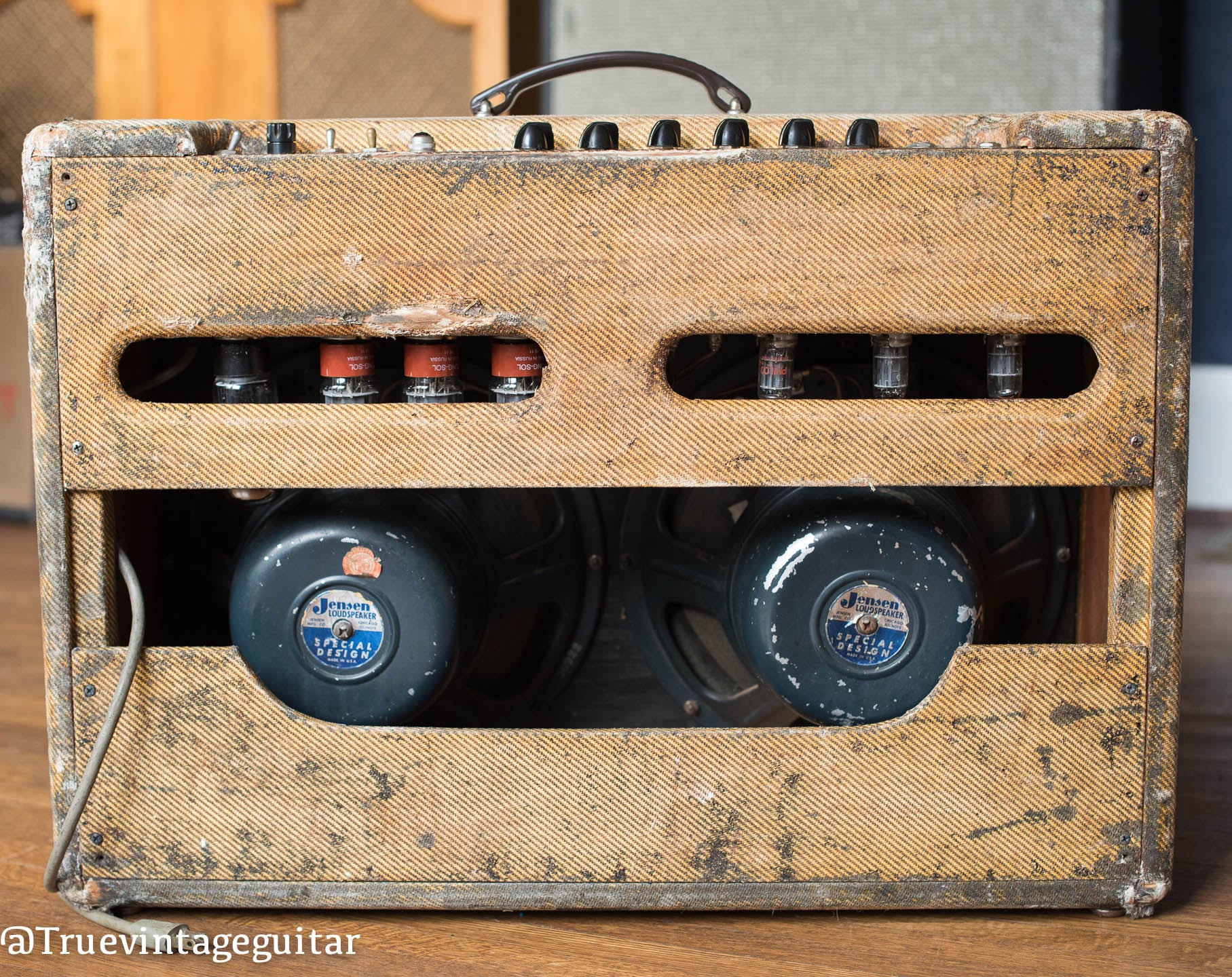 1959 Fender Twin Amplifier 5F8-A