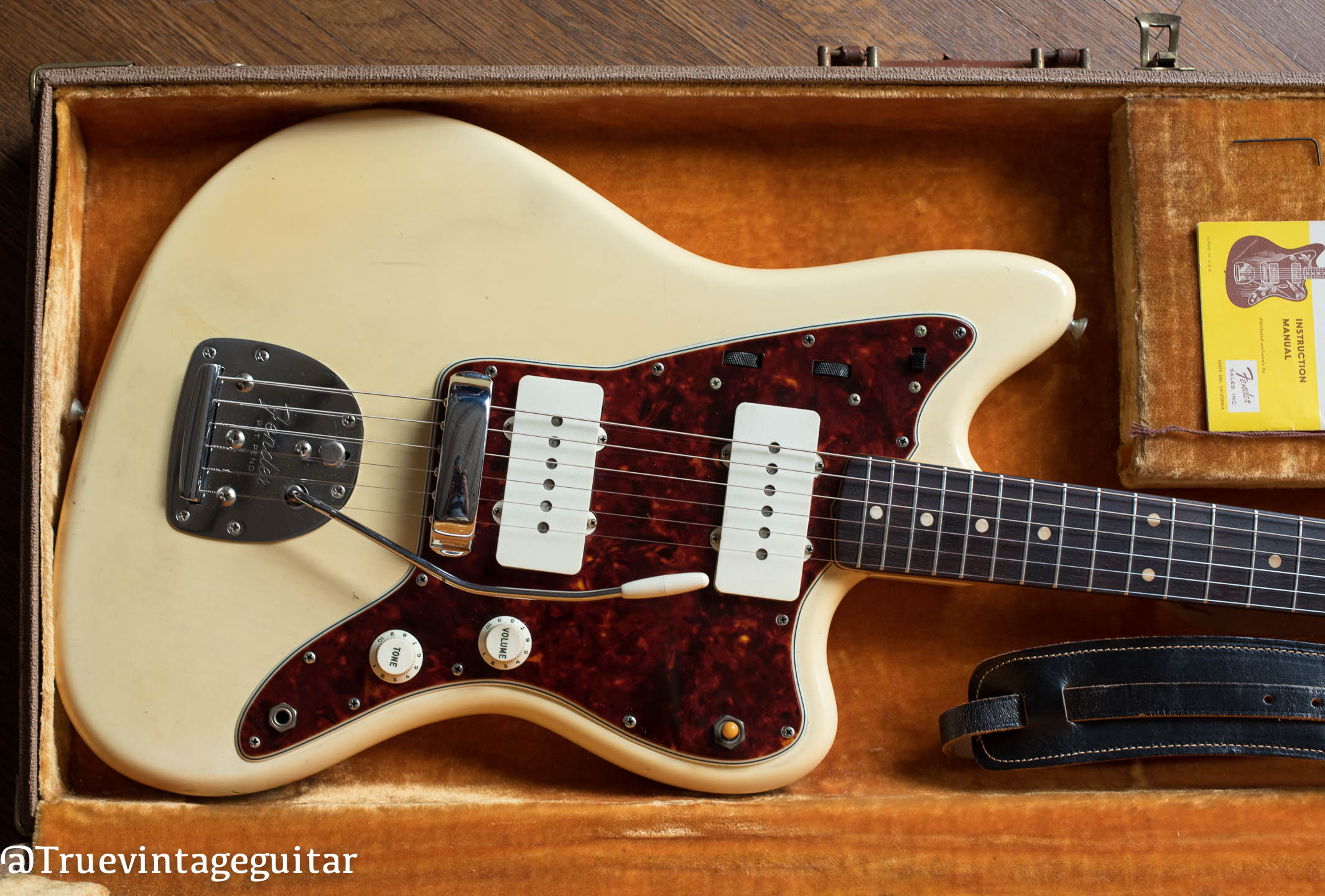 1961 Fender Jazzmaster Guitar, Blond finish over Ash body in original case