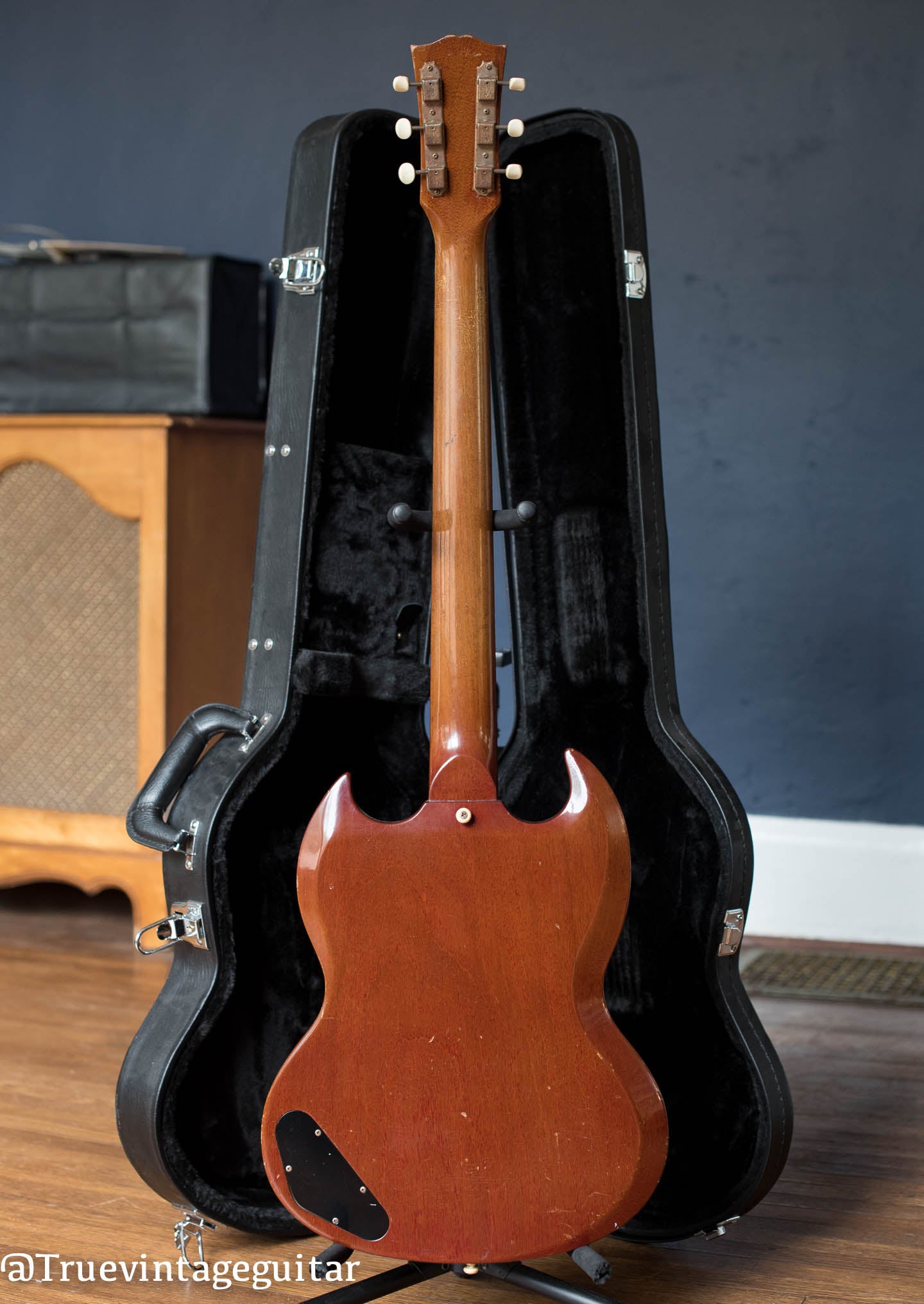 Gibson Les Paul Junior electric guitar brown vintage 1962