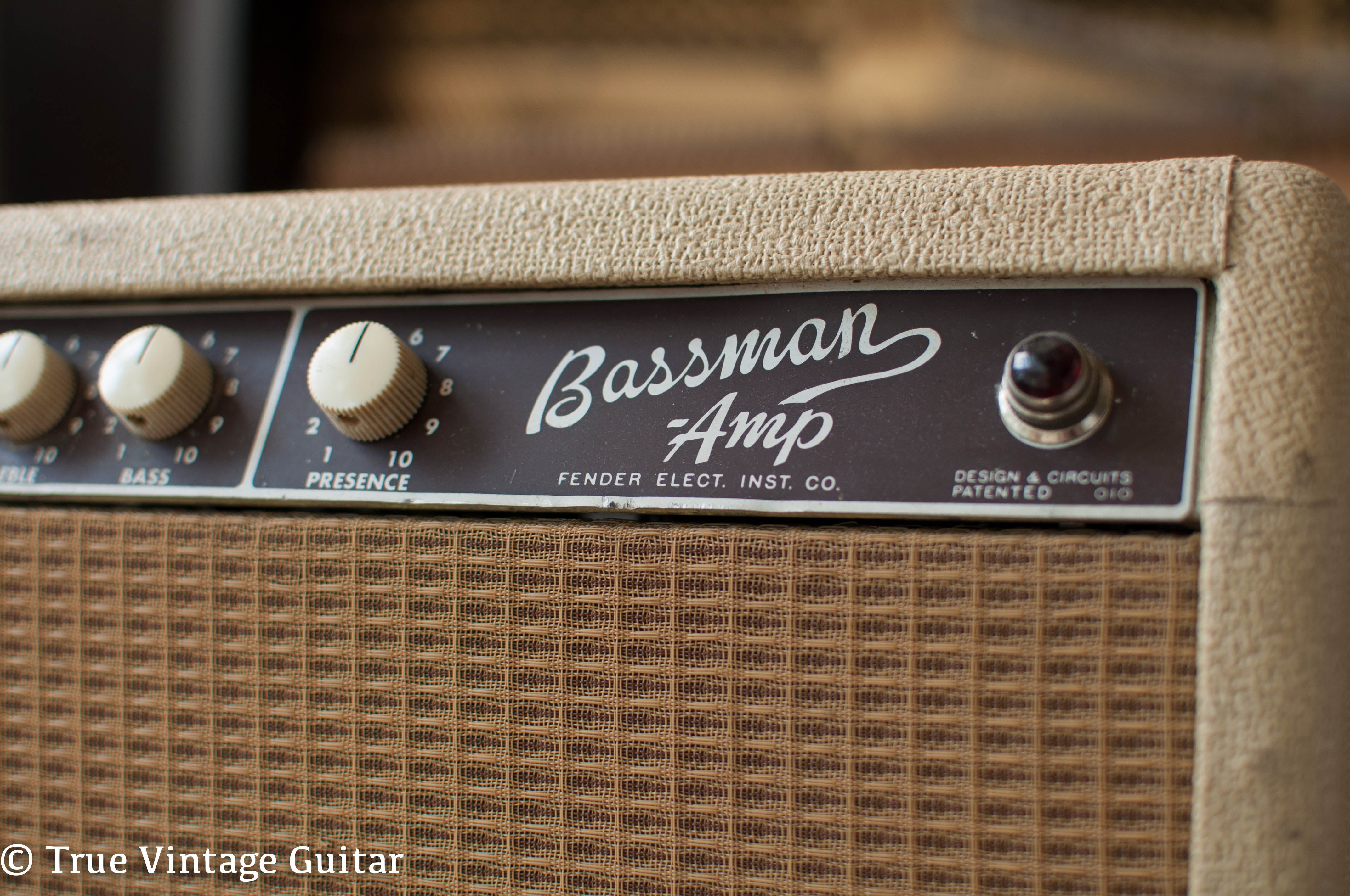 Vintage Fender Bassman amp 1963