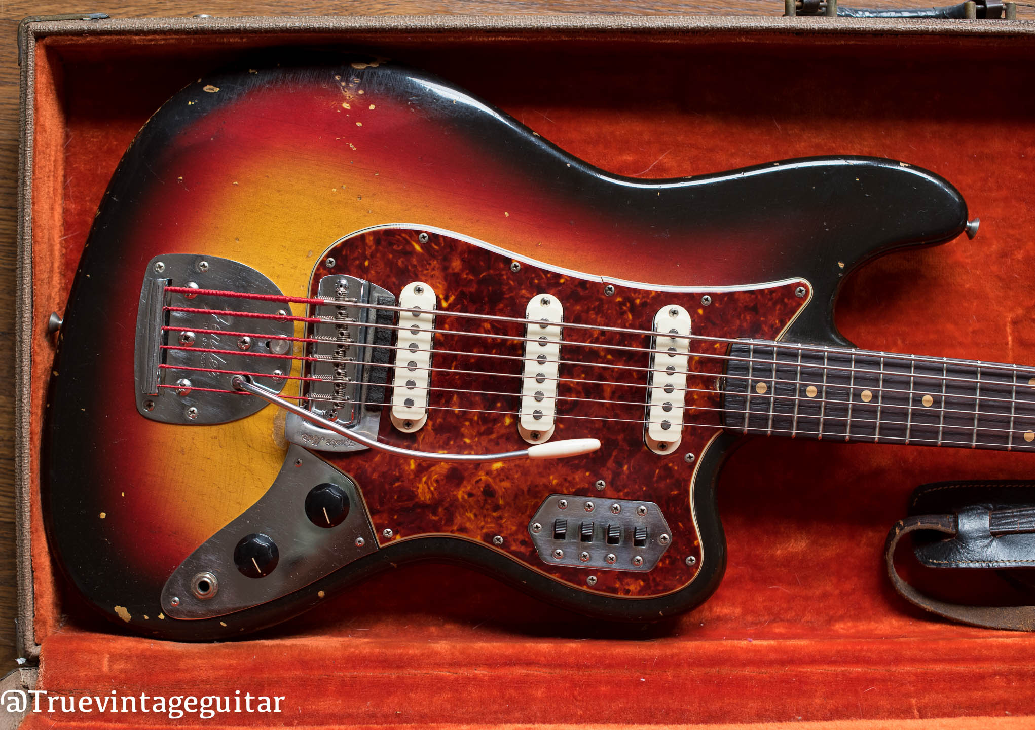 1963 Fender VI, Sunburst, Bass 6