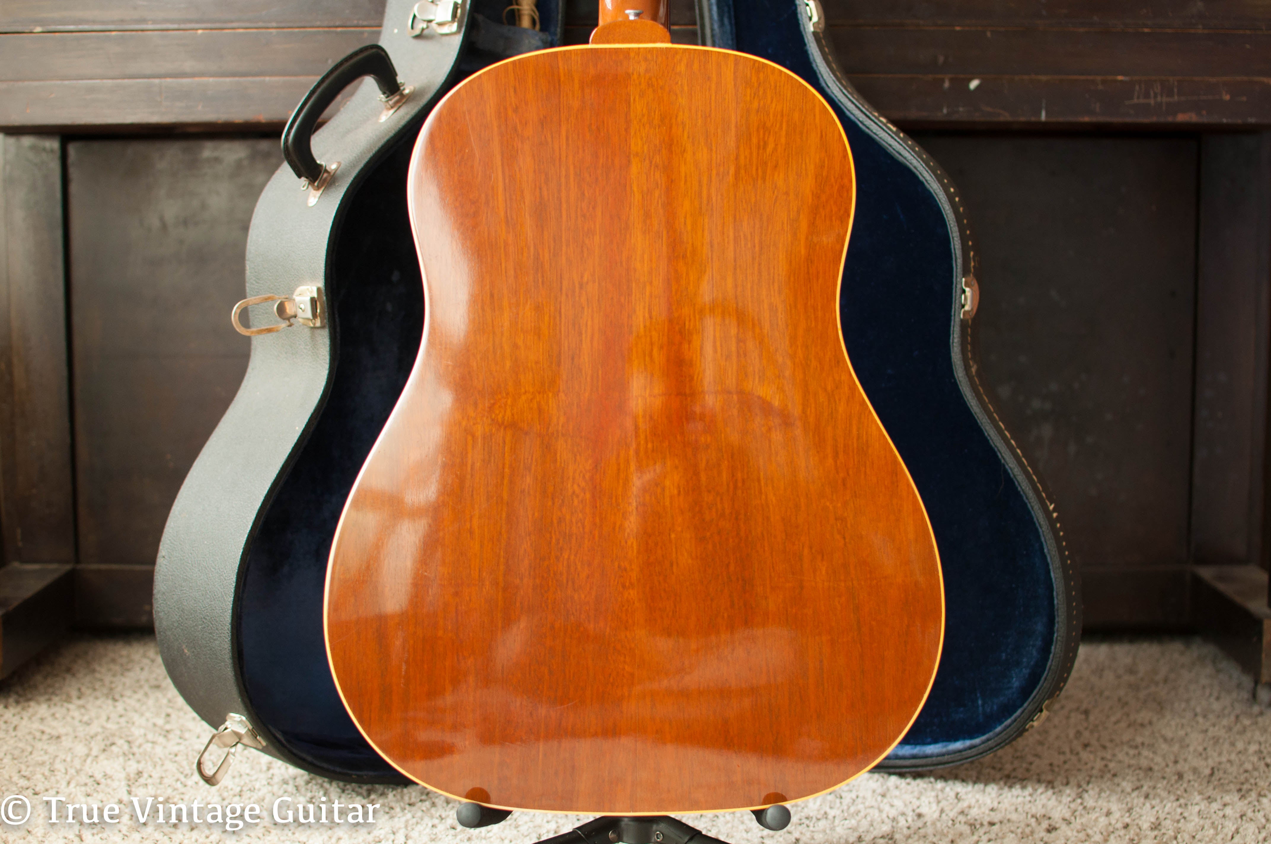 Mahogany back 1964 Epiphone Texan guitar