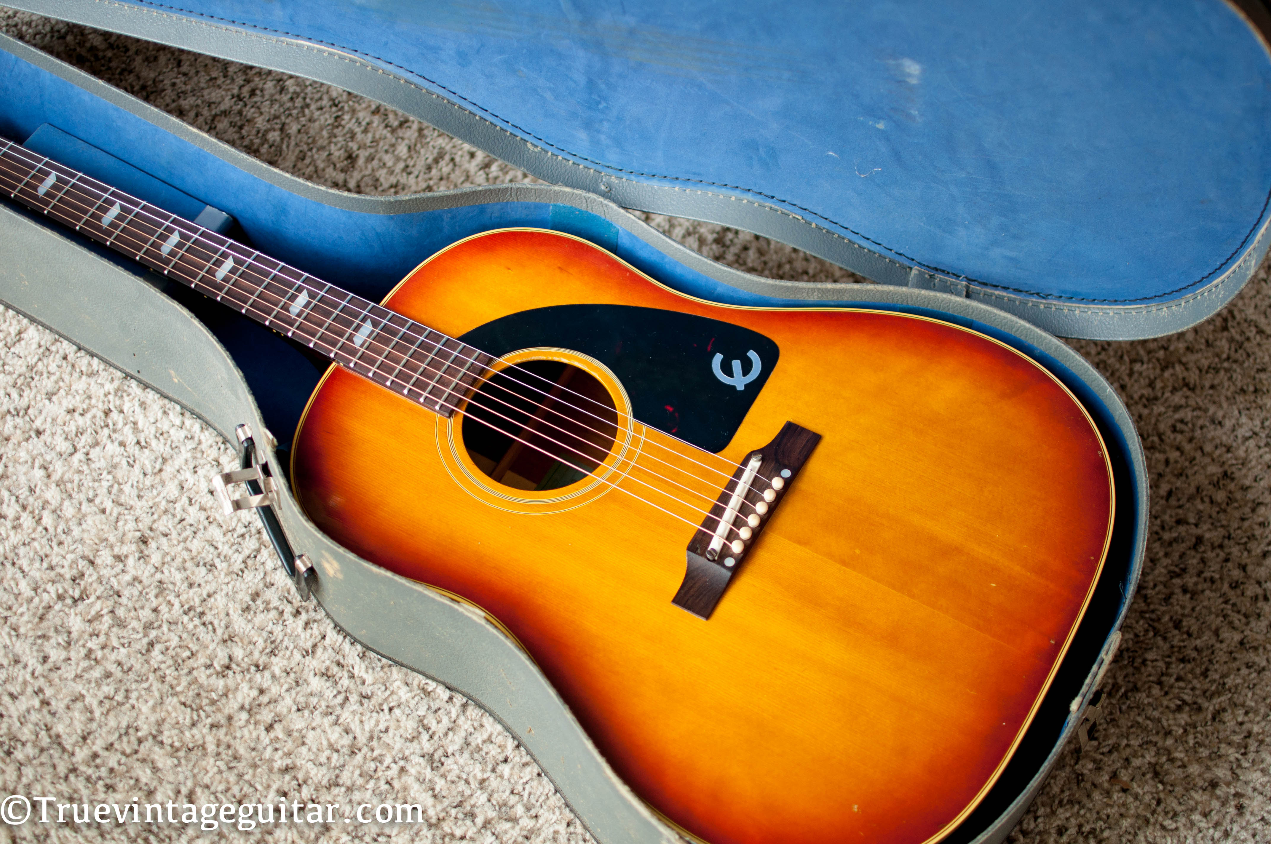 Vintage Epiphone acoustic guitar 1960s