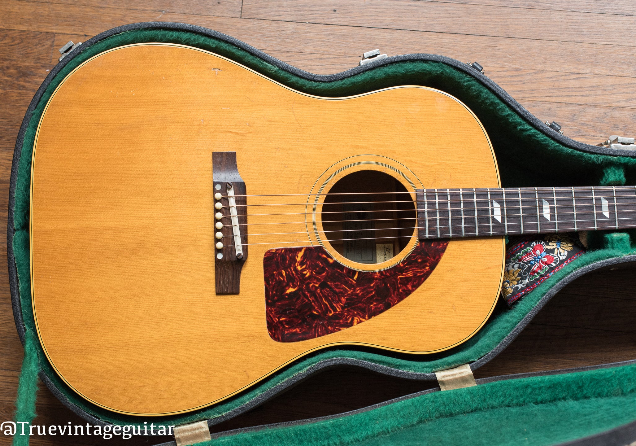 Vintage epiphone acoustic guitar