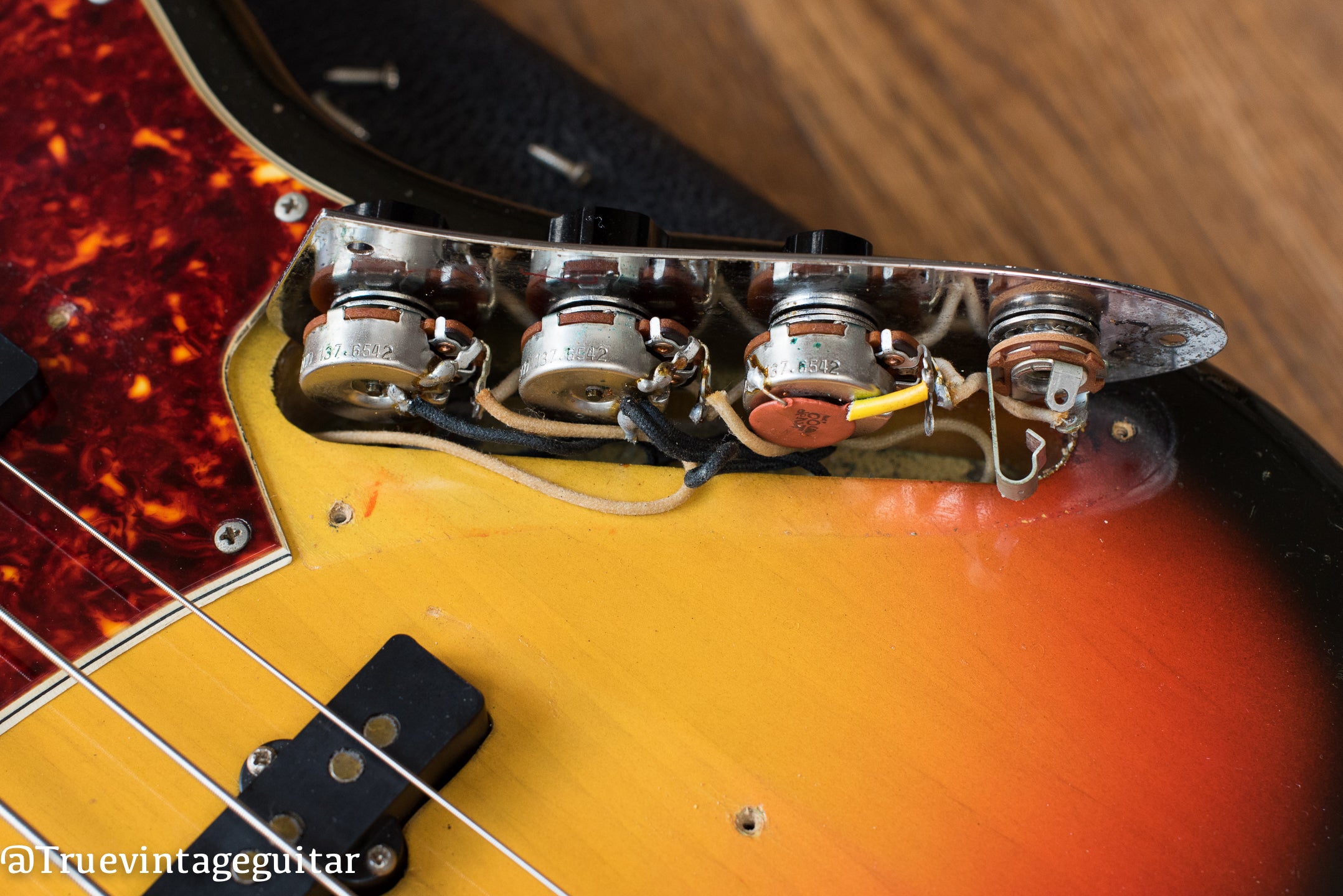 How to date vintage Fender guitar with potentiometer codes