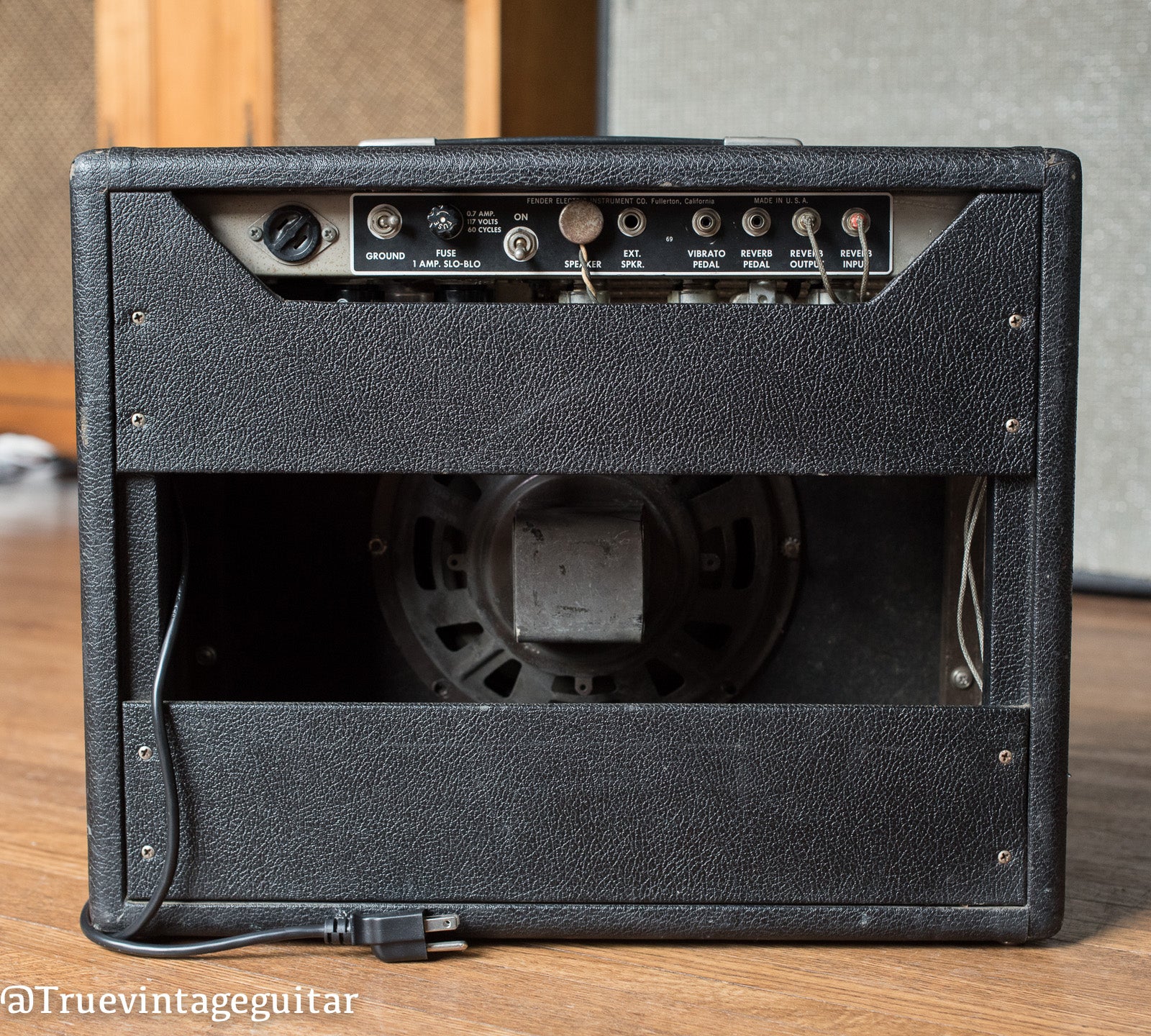 Vintage 1965 Fender Princeton Reverb Amp Amplifier