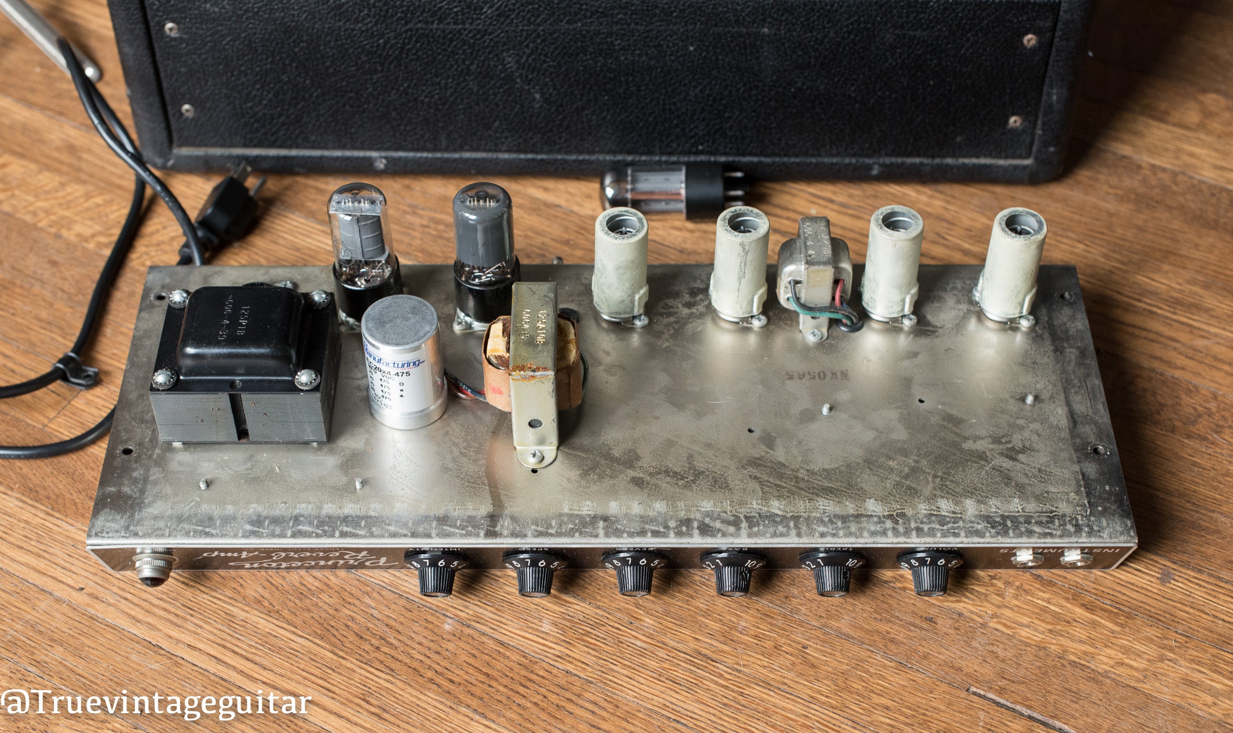 Original power transformer, output transformer, Vintage 1965 Fender Princeton Reverb Amp Amplifier