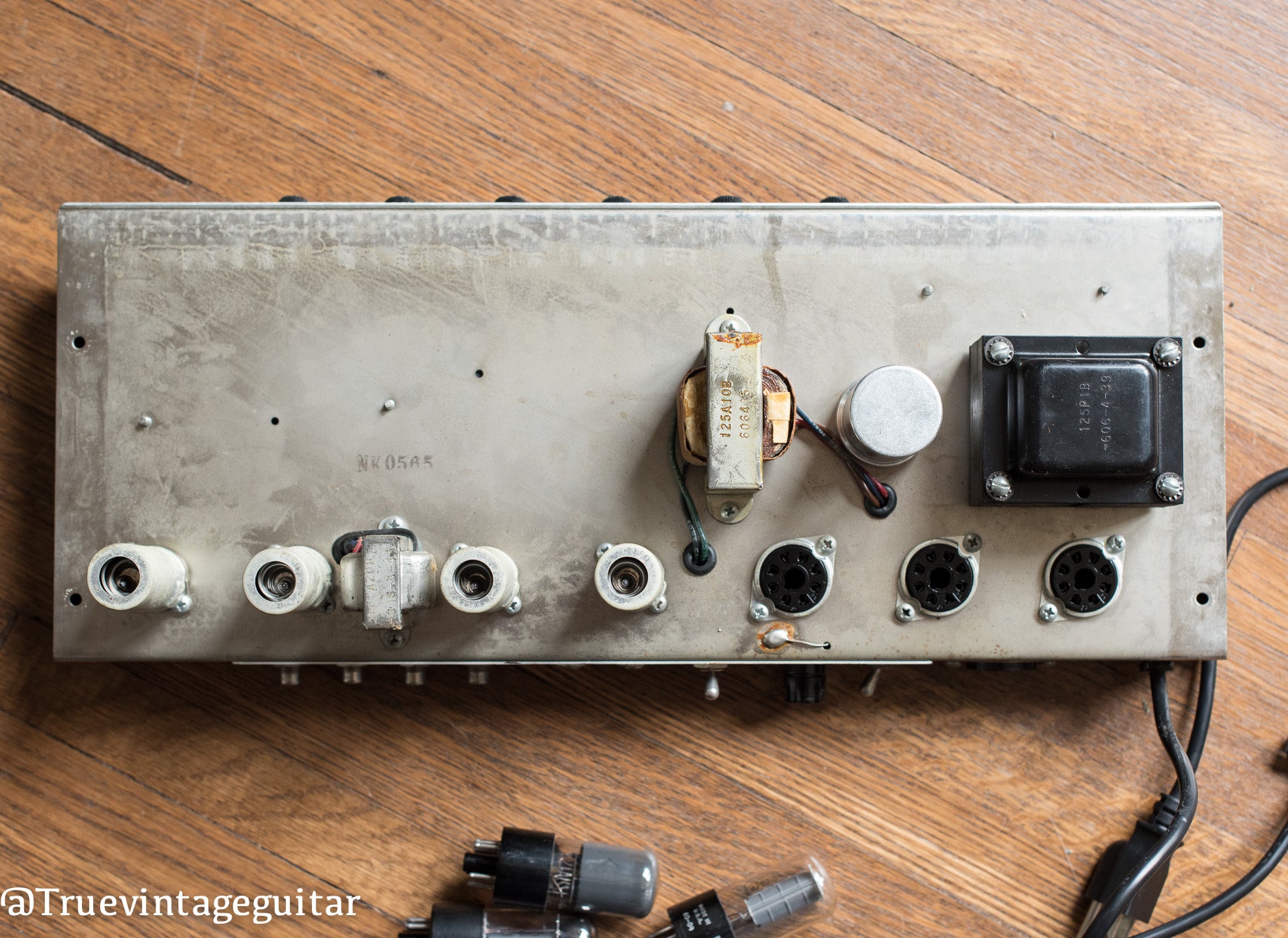 Original output transformer, date codes, Vintage 1965 Fender Princeton Reverb Amp Amplifier