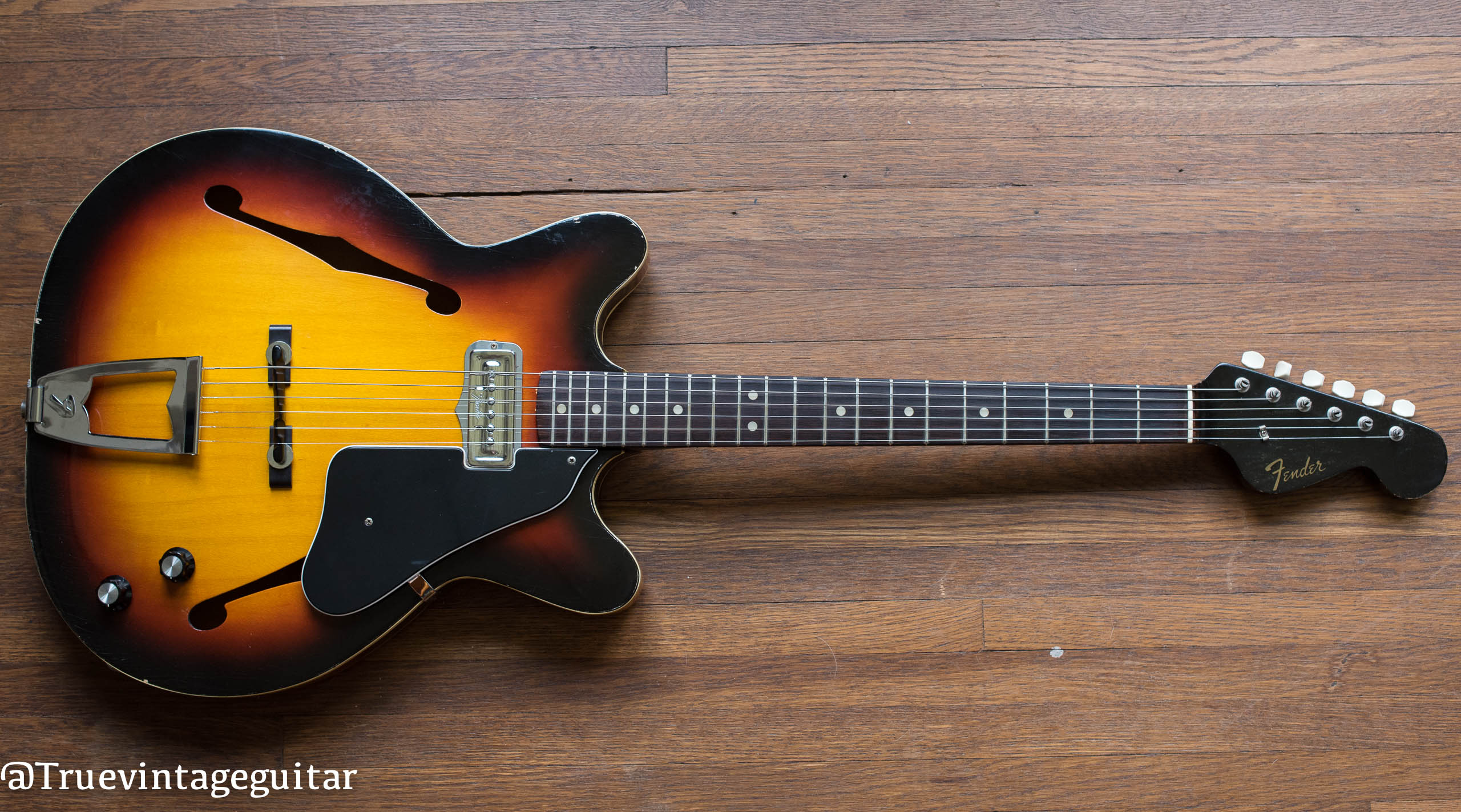 Vintage 1965 Fender Coronado Aztec electric guitar