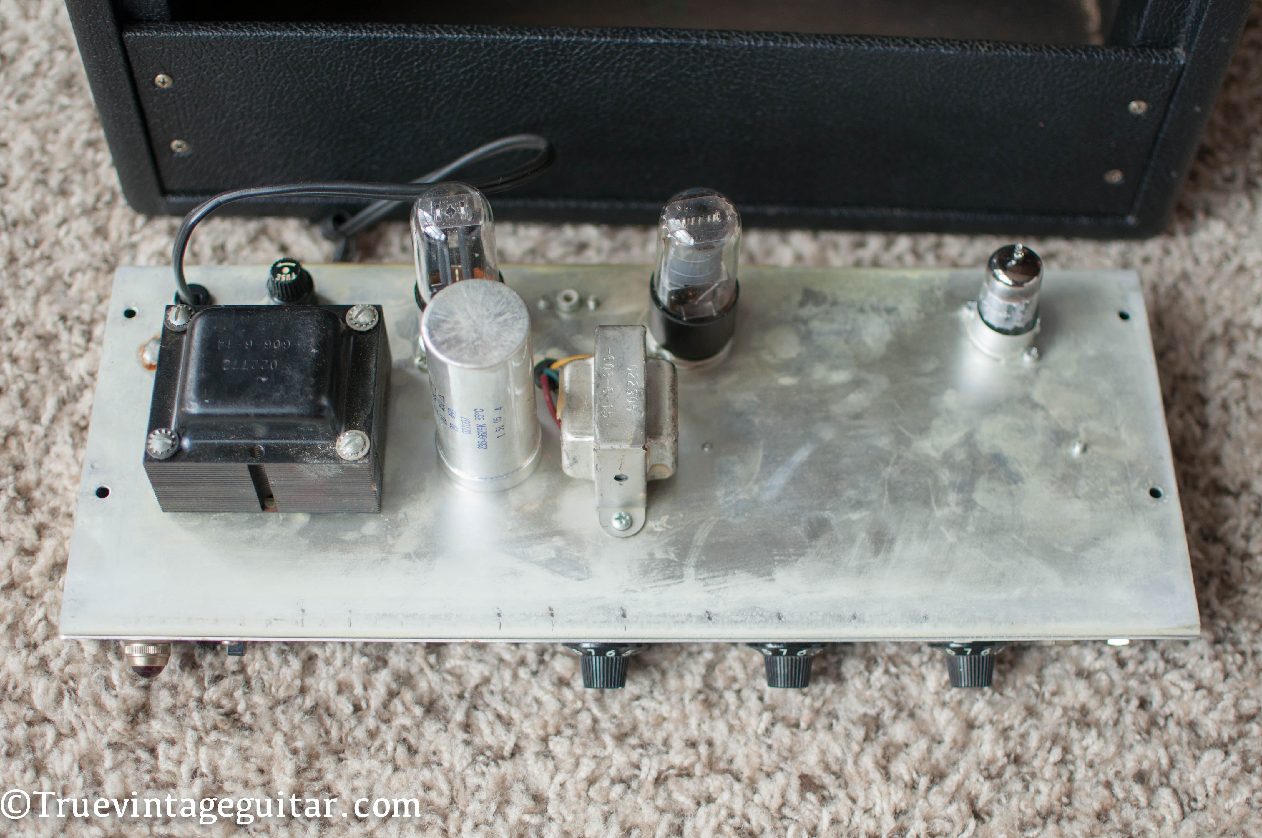 Output transformer, power transformer, 1966 Fender Champ amp