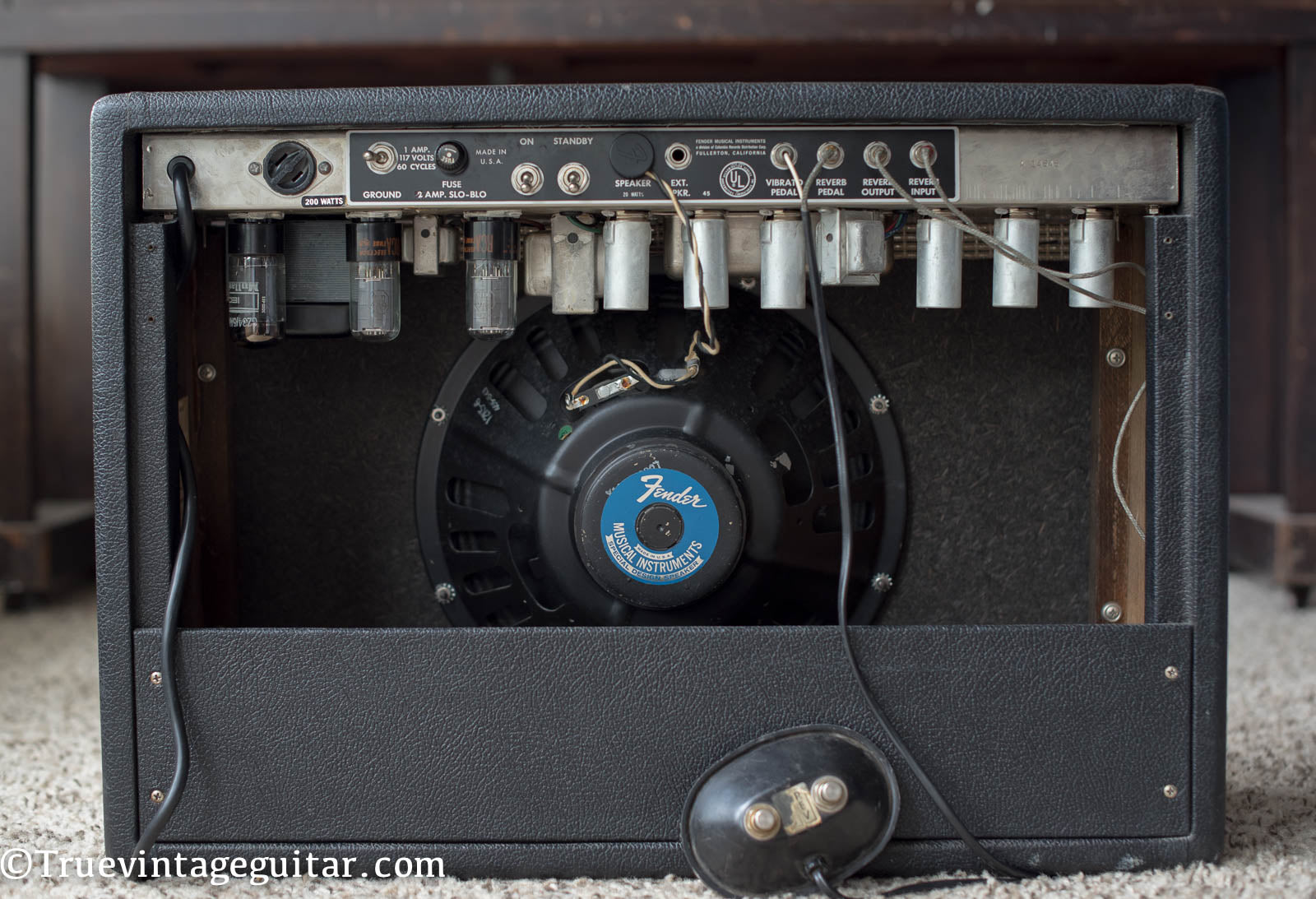 Vintage Fender Deluxe Reverb Oxford 12" speaker