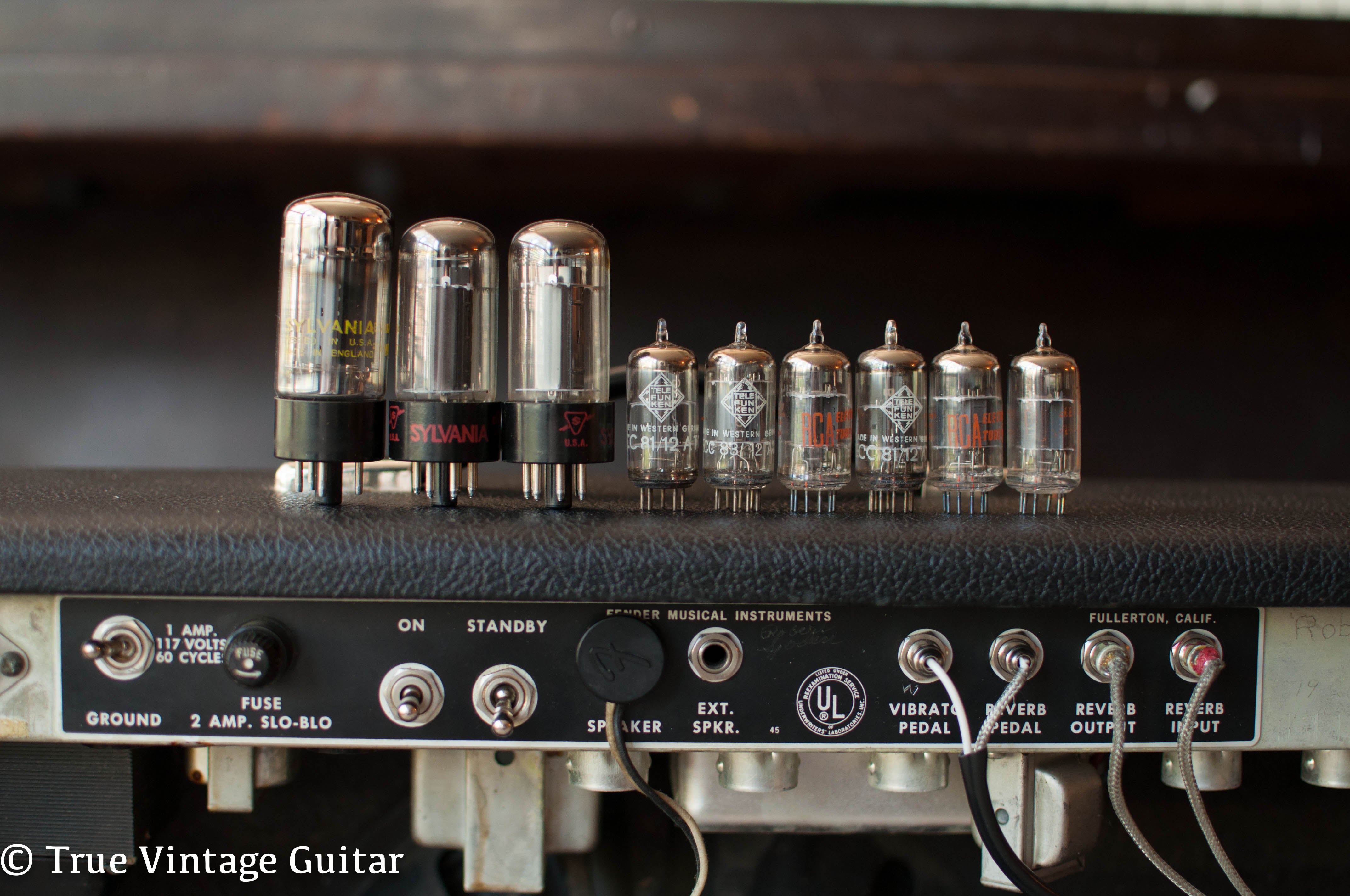 Original tubes 1967 Fender Deluxe Reverb amp