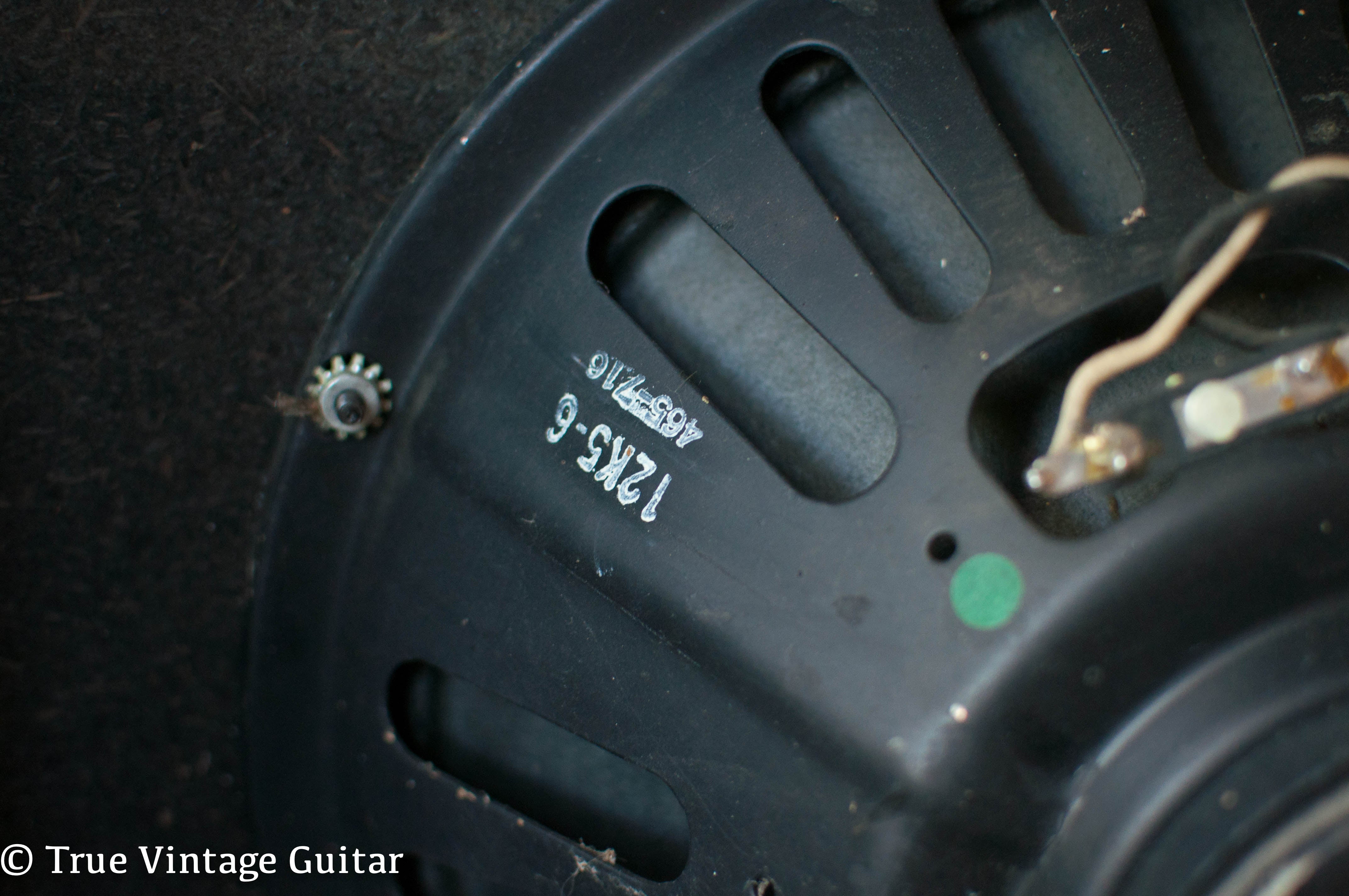 Oxford 12K5 speaker Fender Deluxe Reverb 1967