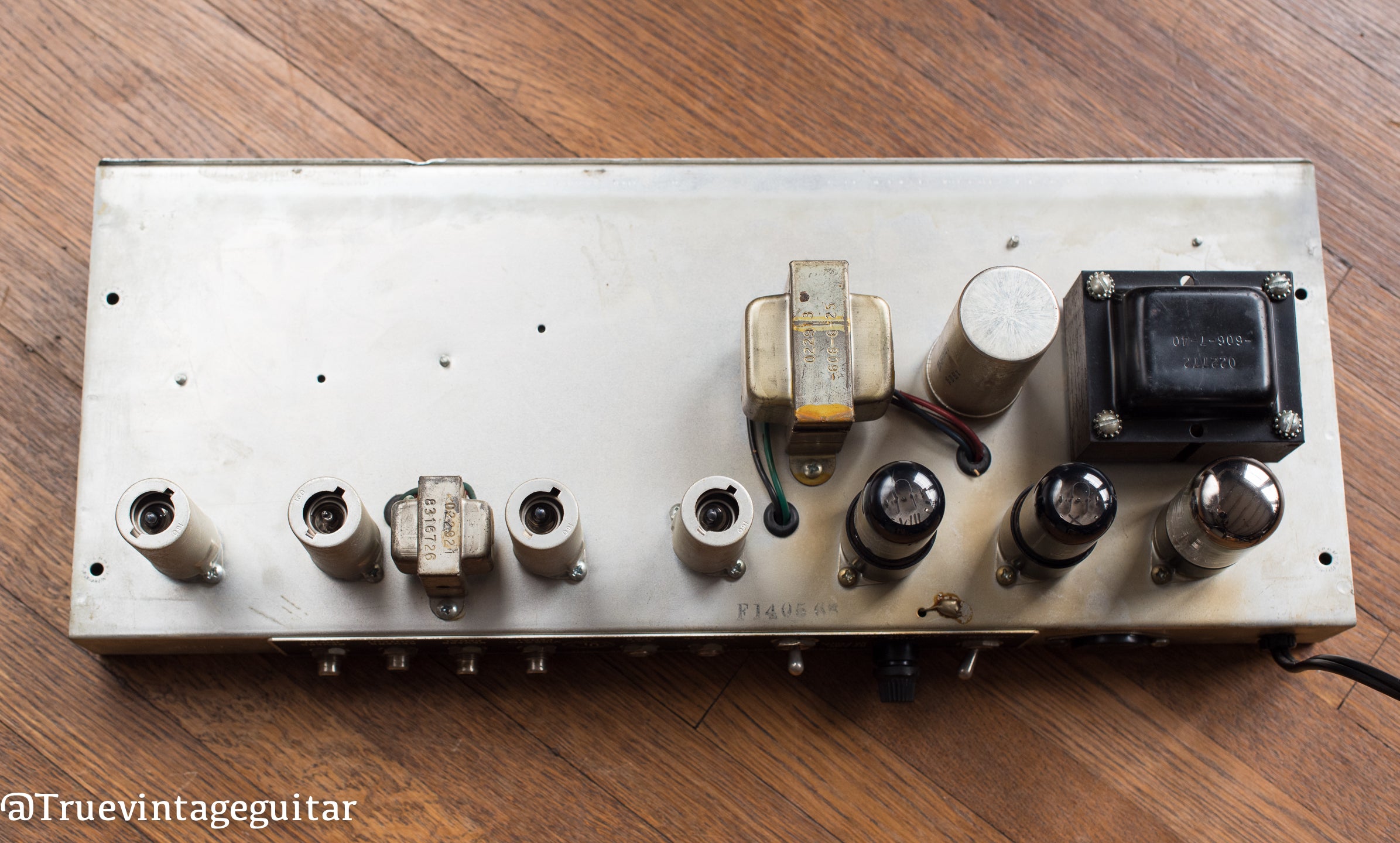1968 Fender Princeton Reverb Amp drip edge black line, output transformer, power transformer, reverb transformer