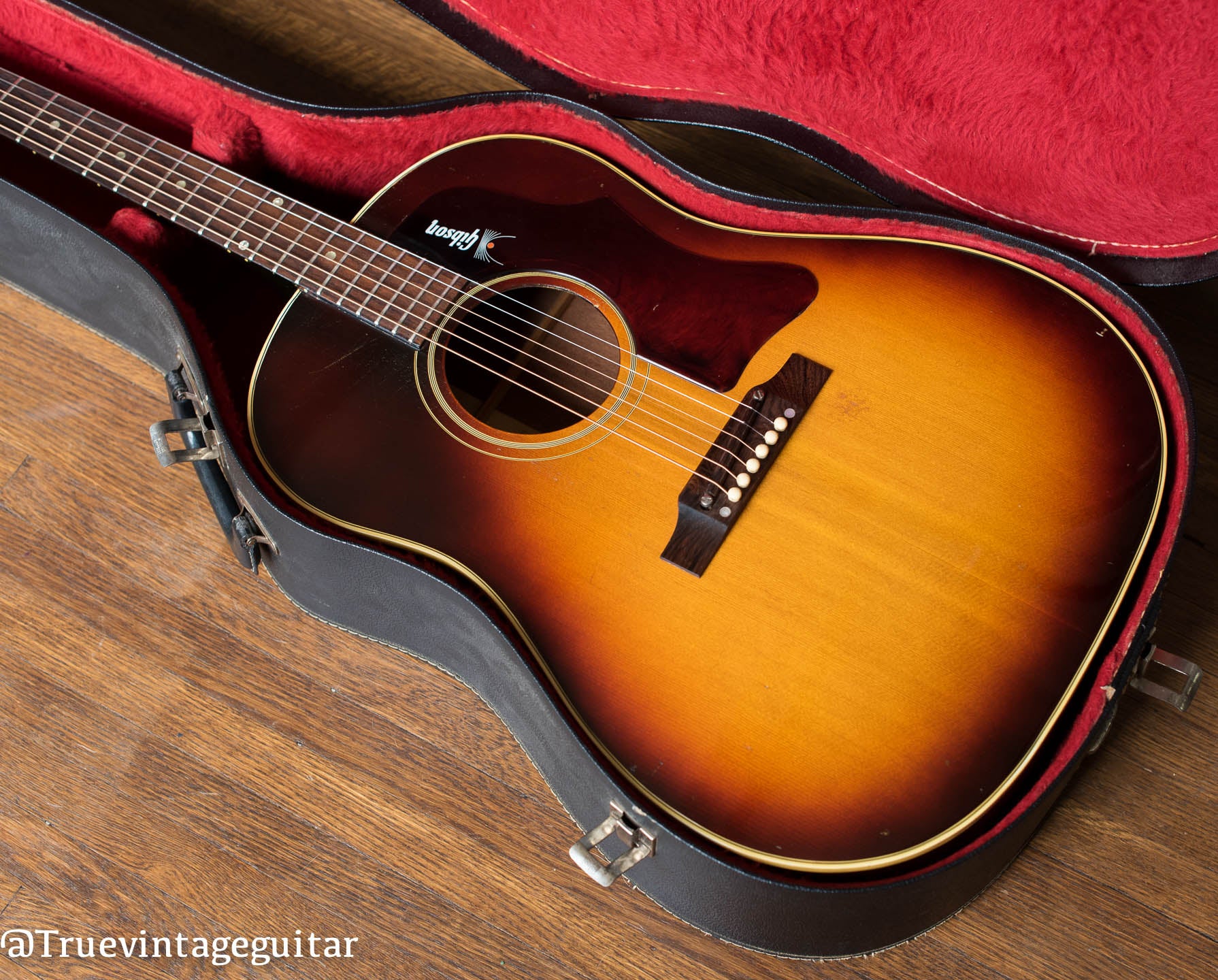 Vintage Gibson acoustic guitar J-45 1968