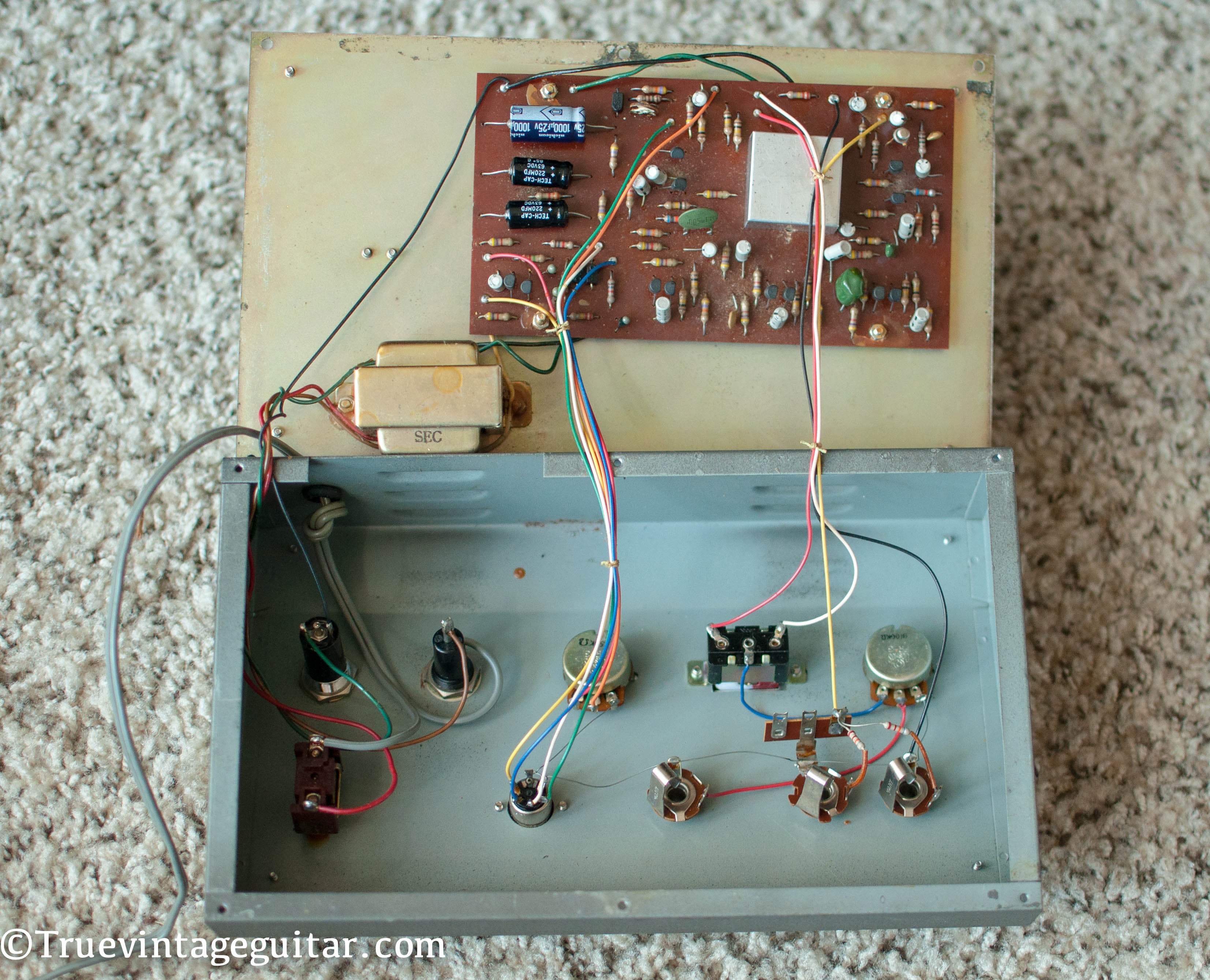 Uni-Vibe Shin-Ei circuit board