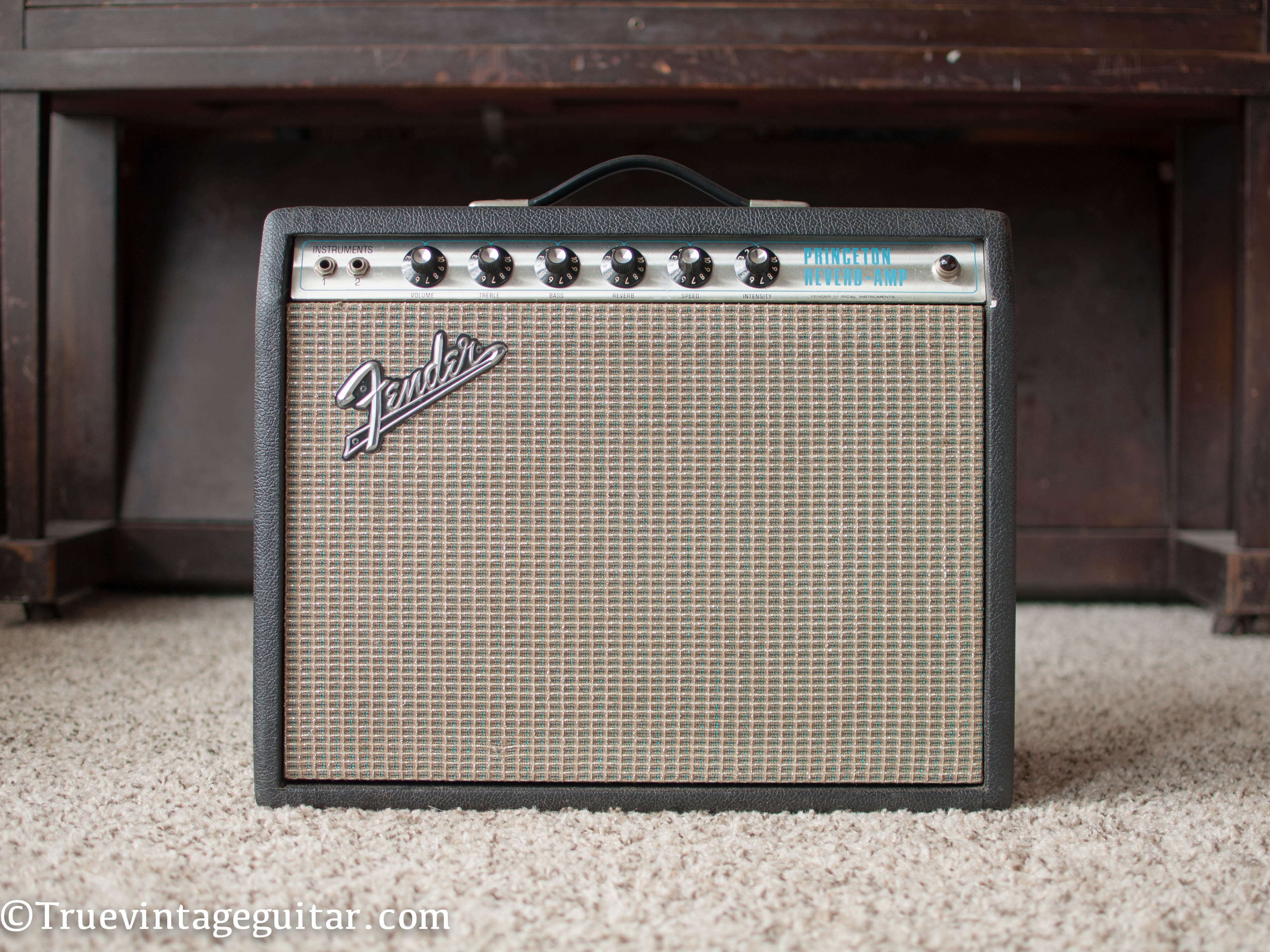 silverface Fender Princeton Reverb amp