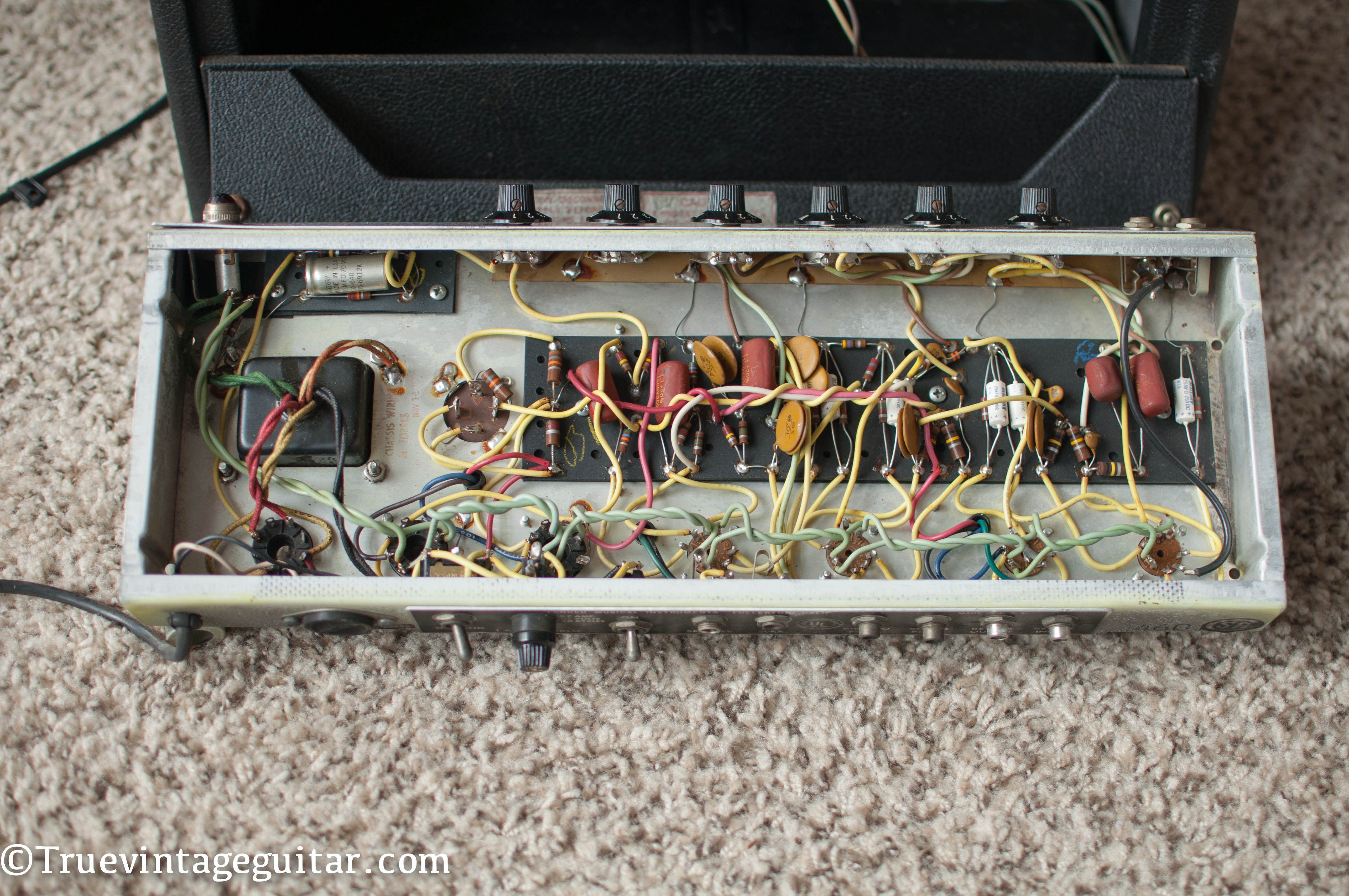 circuit board, 1970 Fender Princeton Reverb
