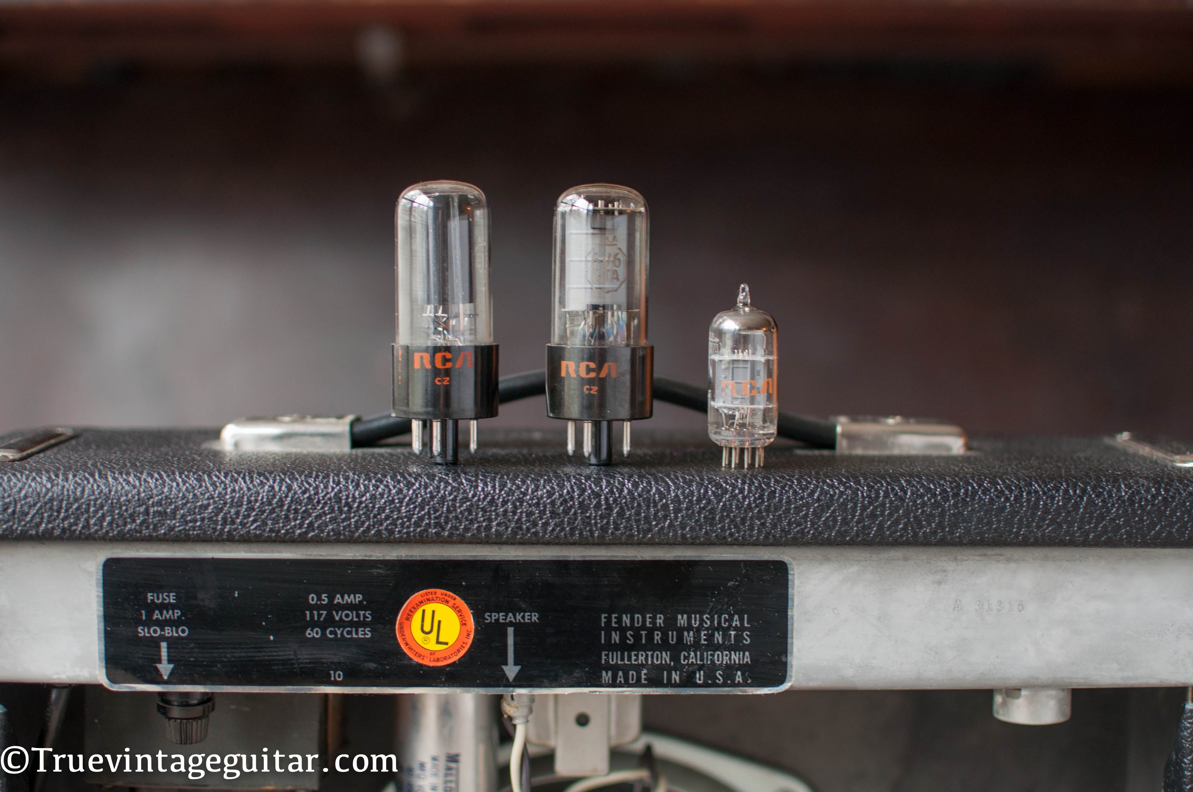 RCA tubes Fender amp