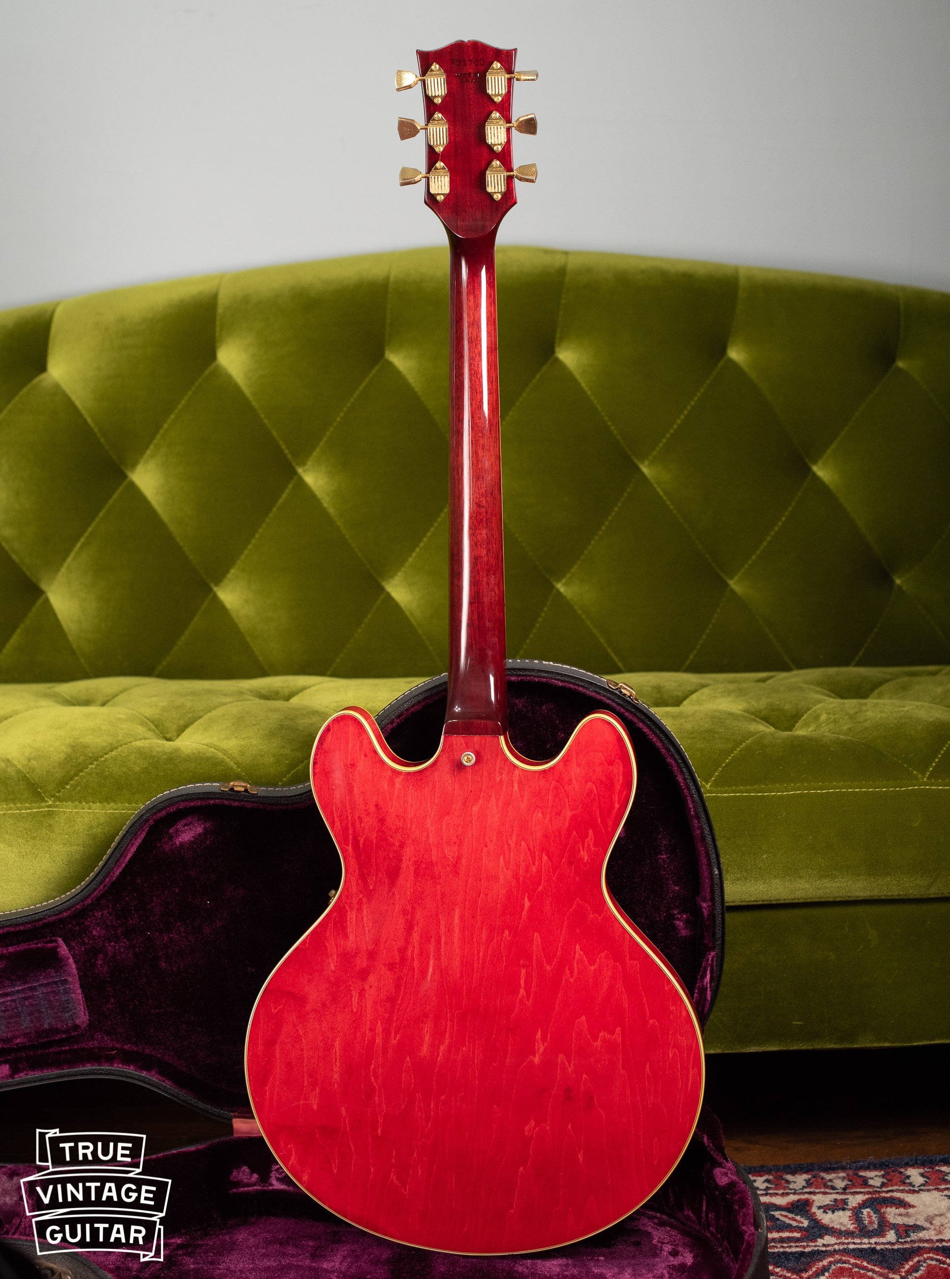Vintage Gibson electric guitar Cherry Red 1970s