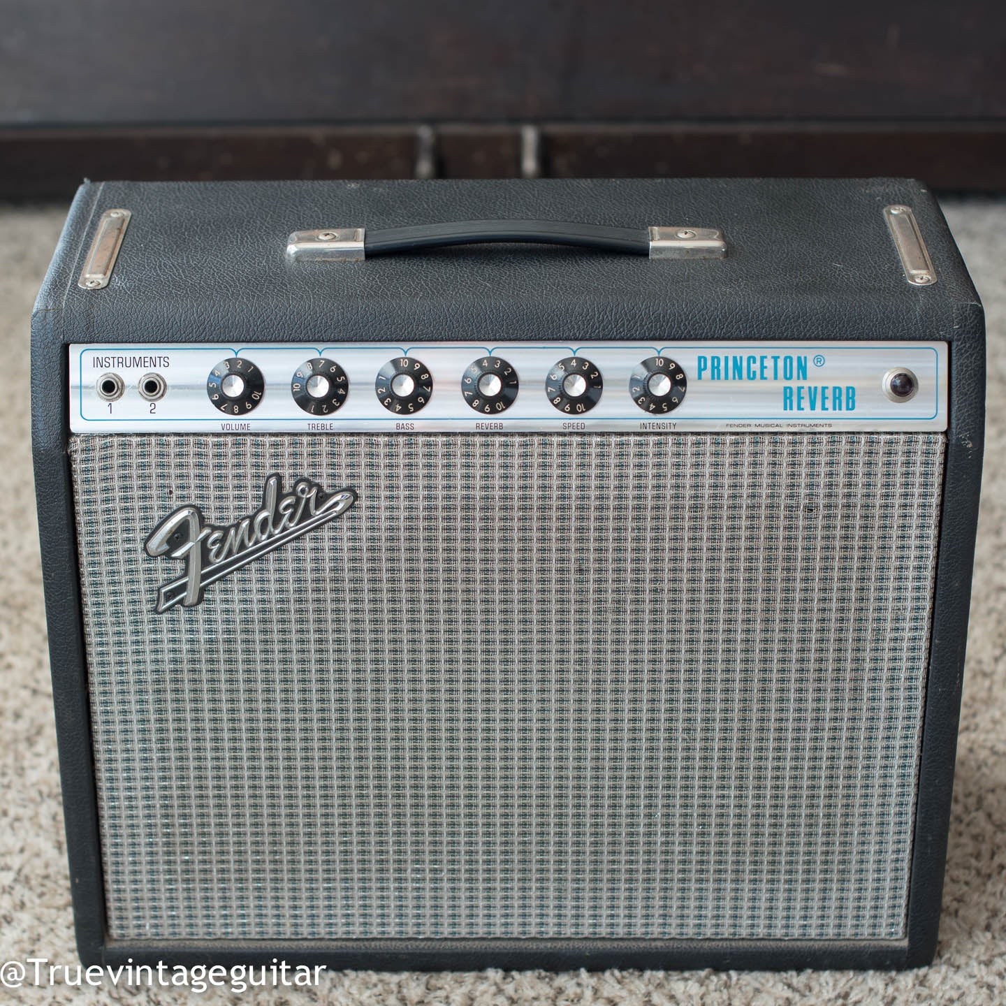 1970s Fender Princeton Reverb guitar amp