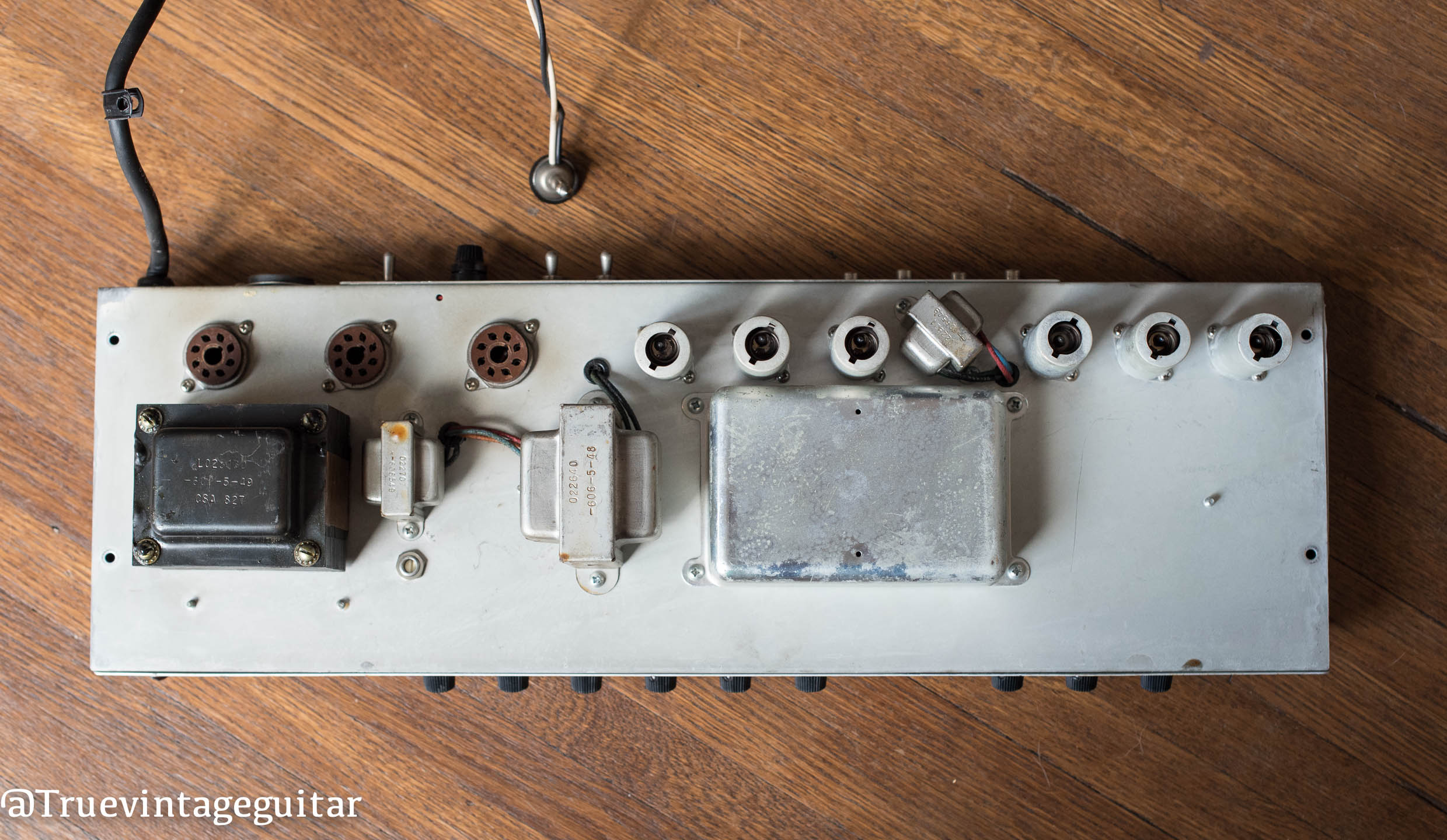 1976 Fender Deluxe Reverb output transformer, power transformer