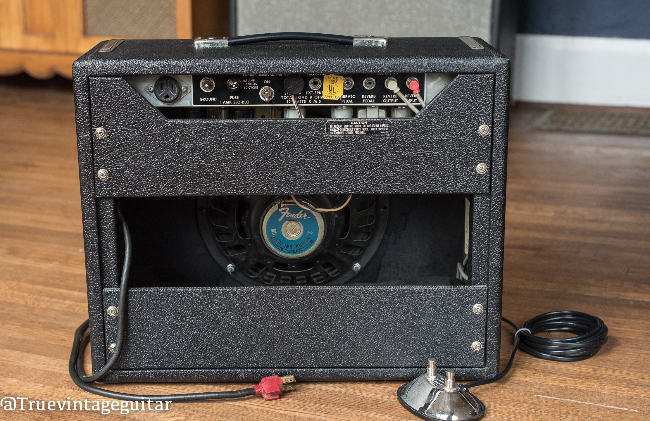 1976 Fender Princeton Reverb amp