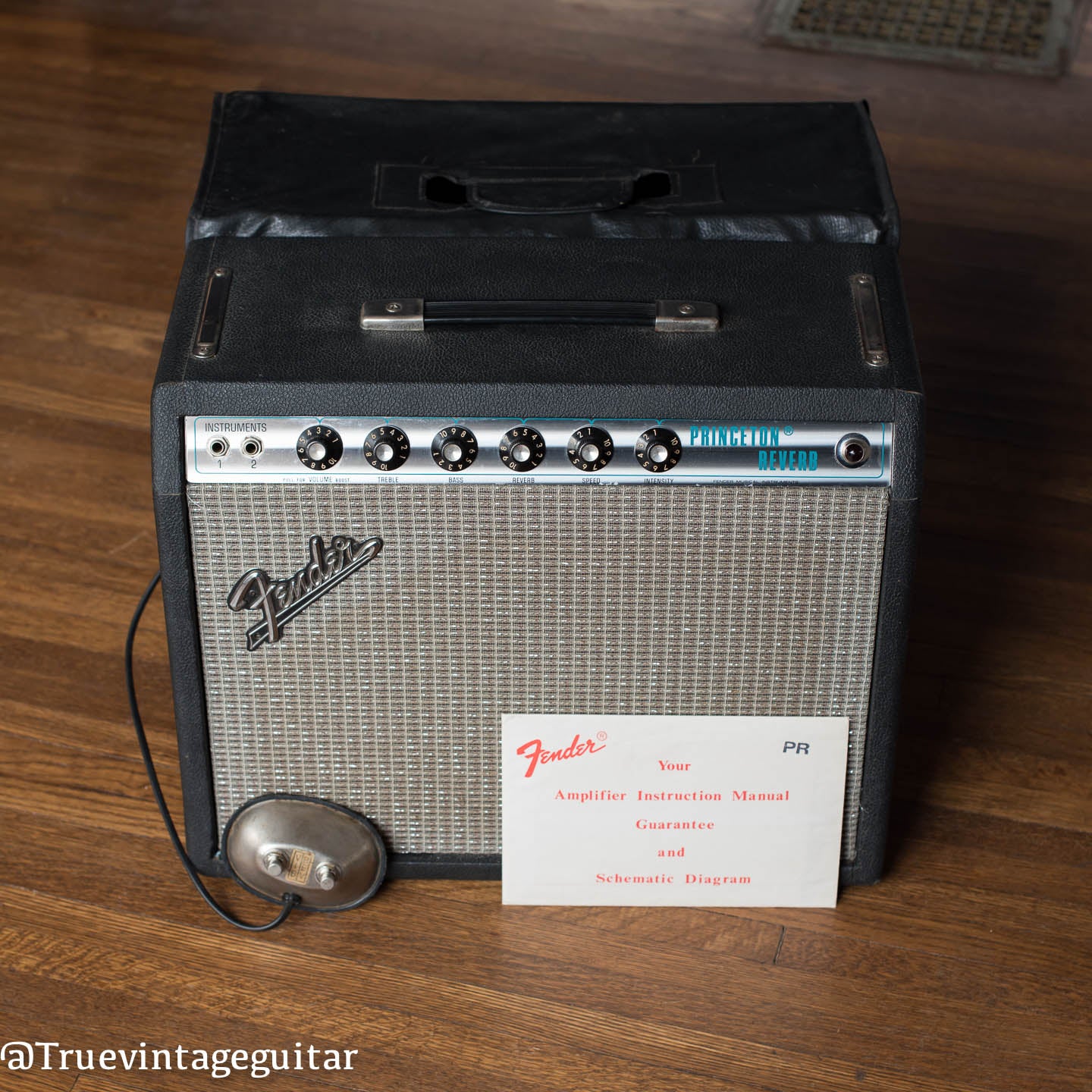 Fender Princeton Reverb amp vintage 1970s