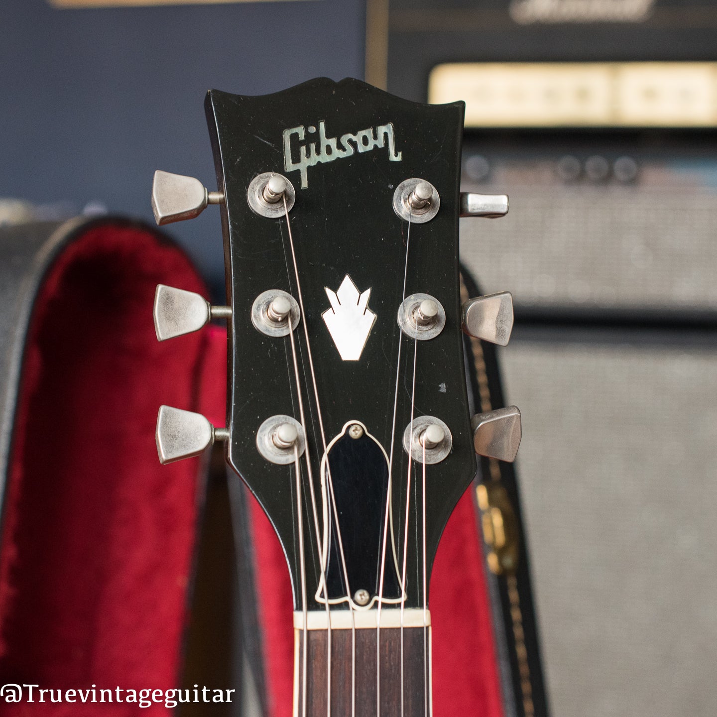 1979 Gibson ES-335 Walnut headstock