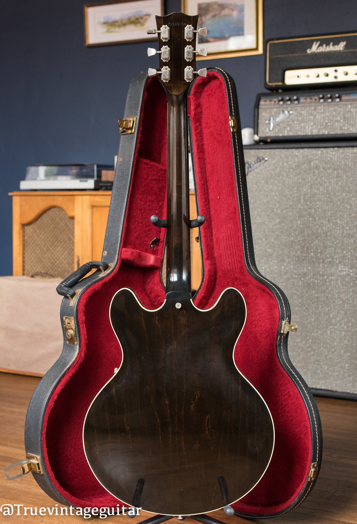 1979 Gibson ES-335 Walnut back