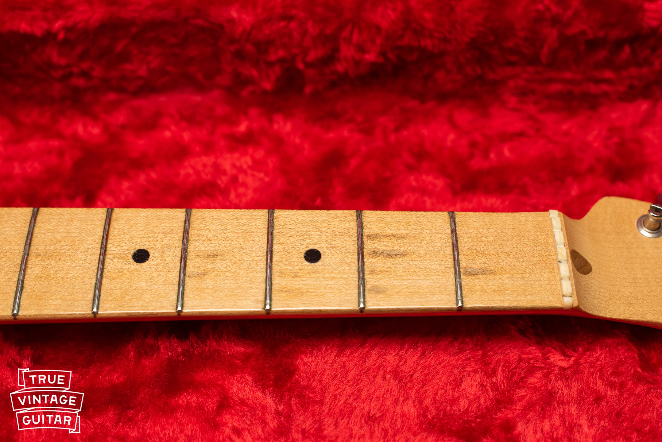 1957 Fender Telecaster Blond, original nut, fretboard