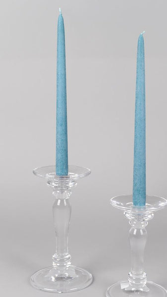 glass candlesticks