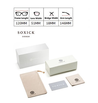 Soxcik Blue Light Tinted Glasses for Light Sensitivity