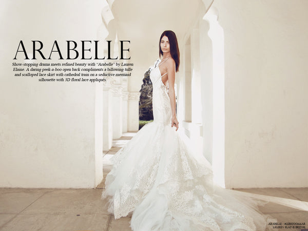 Lauren Elaine "Arabelle" Wedding Gown Look Book