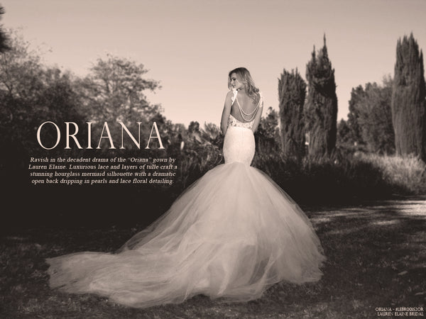 Oriana by Lauren Elaine Bridal Lookbook