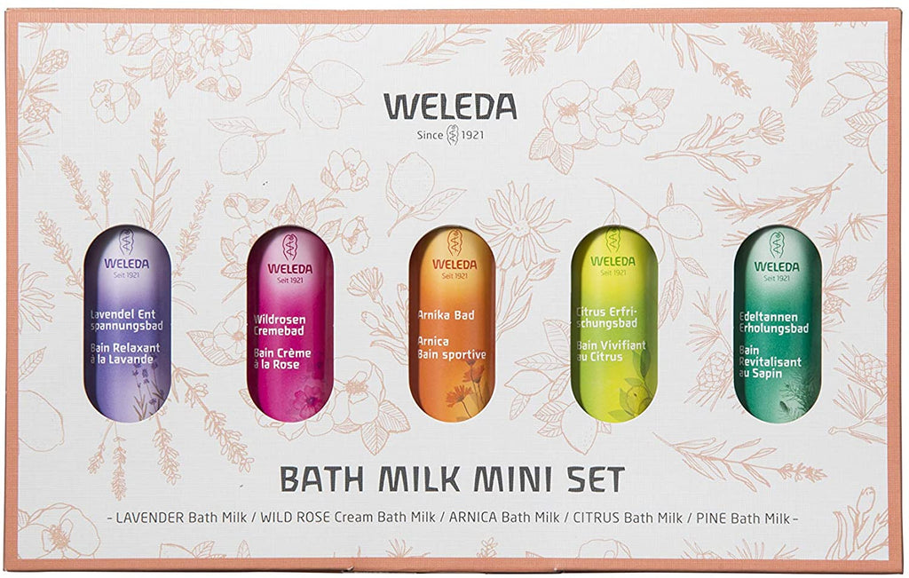 Larry Belmont niveau bereiden WELEDA Bath Milk Mini Set 5 Scents (20 ml) Each | Kokoro Japan