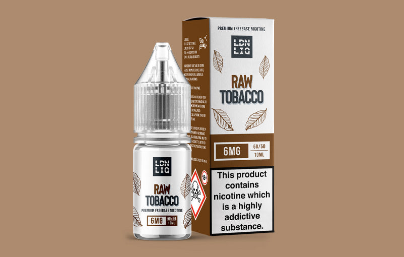 LDN LIQ 10 ml Range - Raw Tobacco