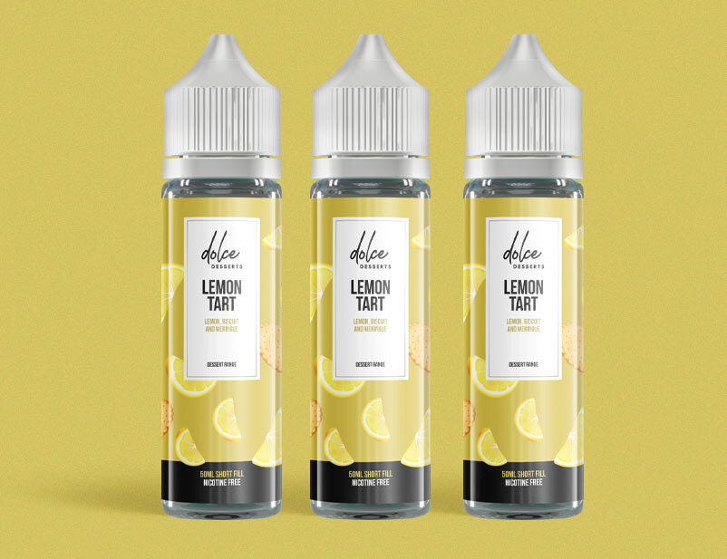 Dolce Desserts Lemon Tart 50ml Short Fill E-liquid