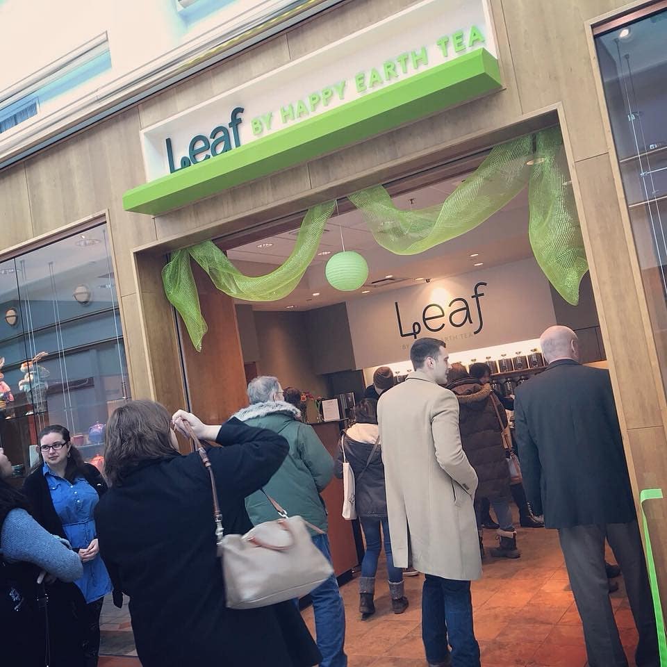 Grand Opening Leaf By Happy Earth Tea, Eastview Mall, Victor, NY