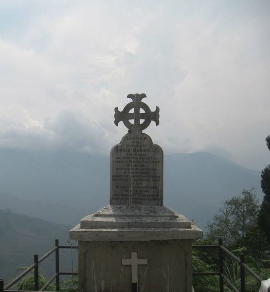 Gravestone of Louis Mandelli in Darjeeling. Image by Mrinal Rana